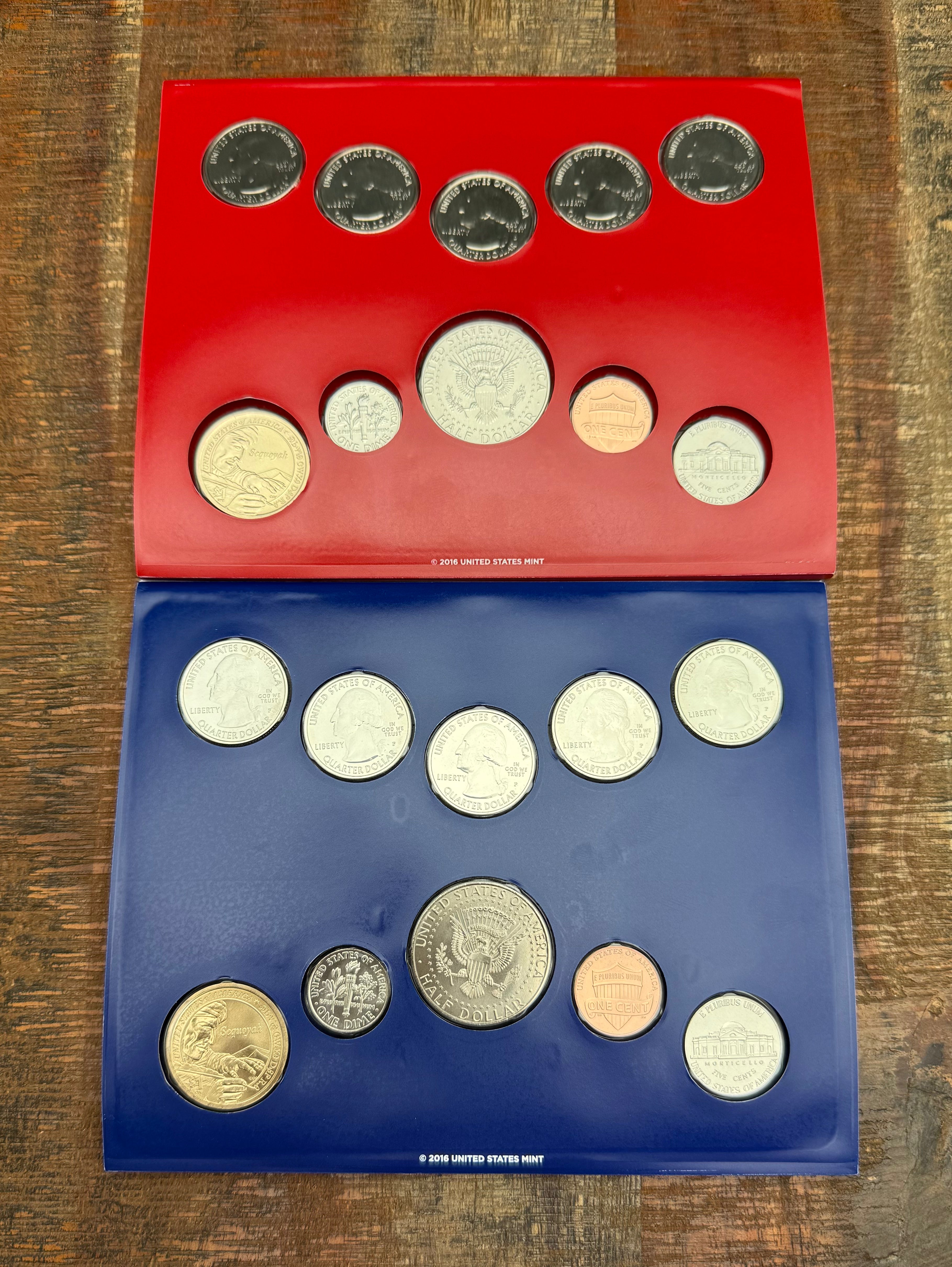 2017 P & D ~ US Mint Uncirculated Coin Set ~ In OGP with COA