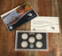 2017-S US Mint America the Beautiful Quarters Silver Proof Set in OGP with Box and COA