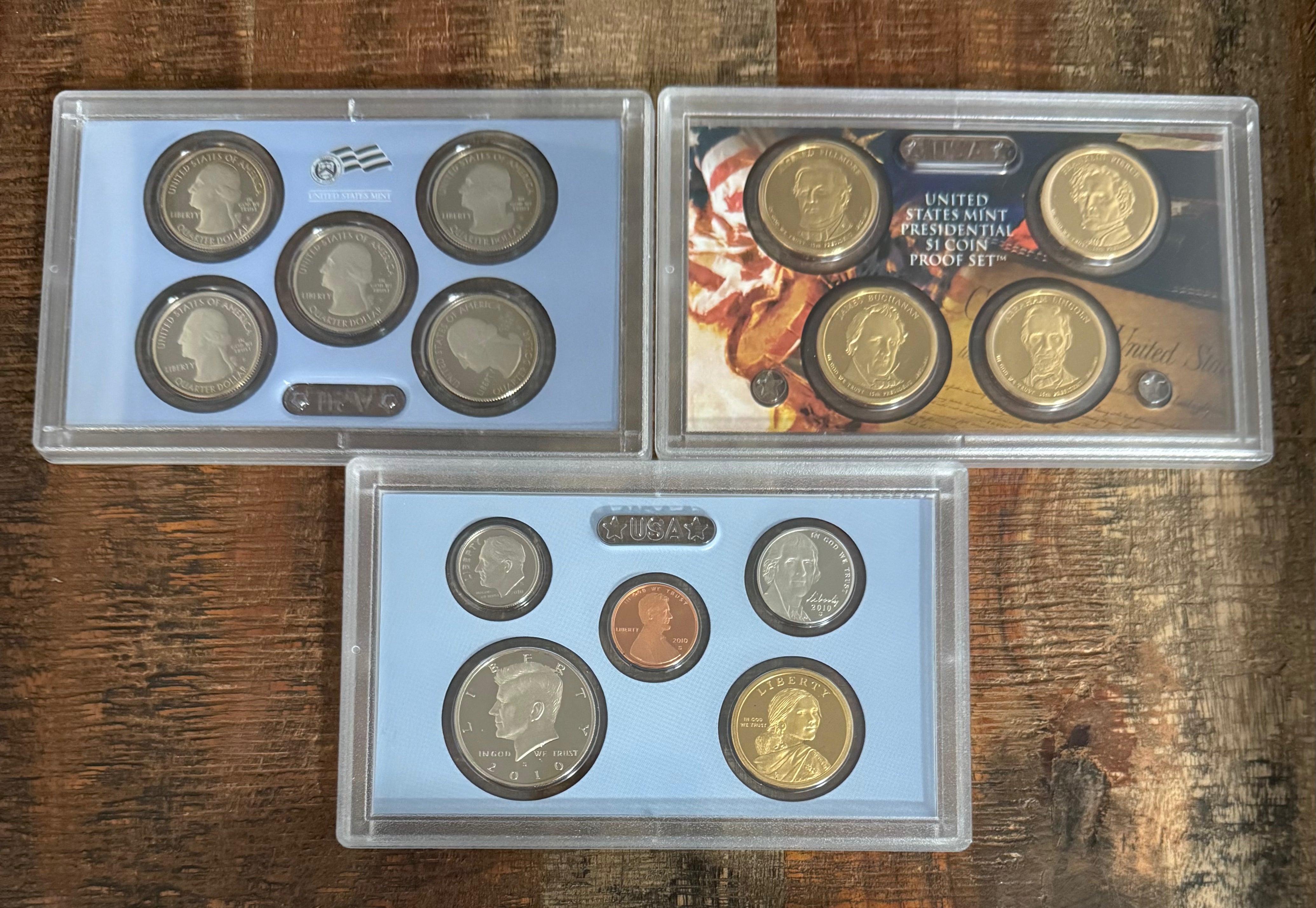 2010-S US Mint Proof Set ~ In OGP with COA