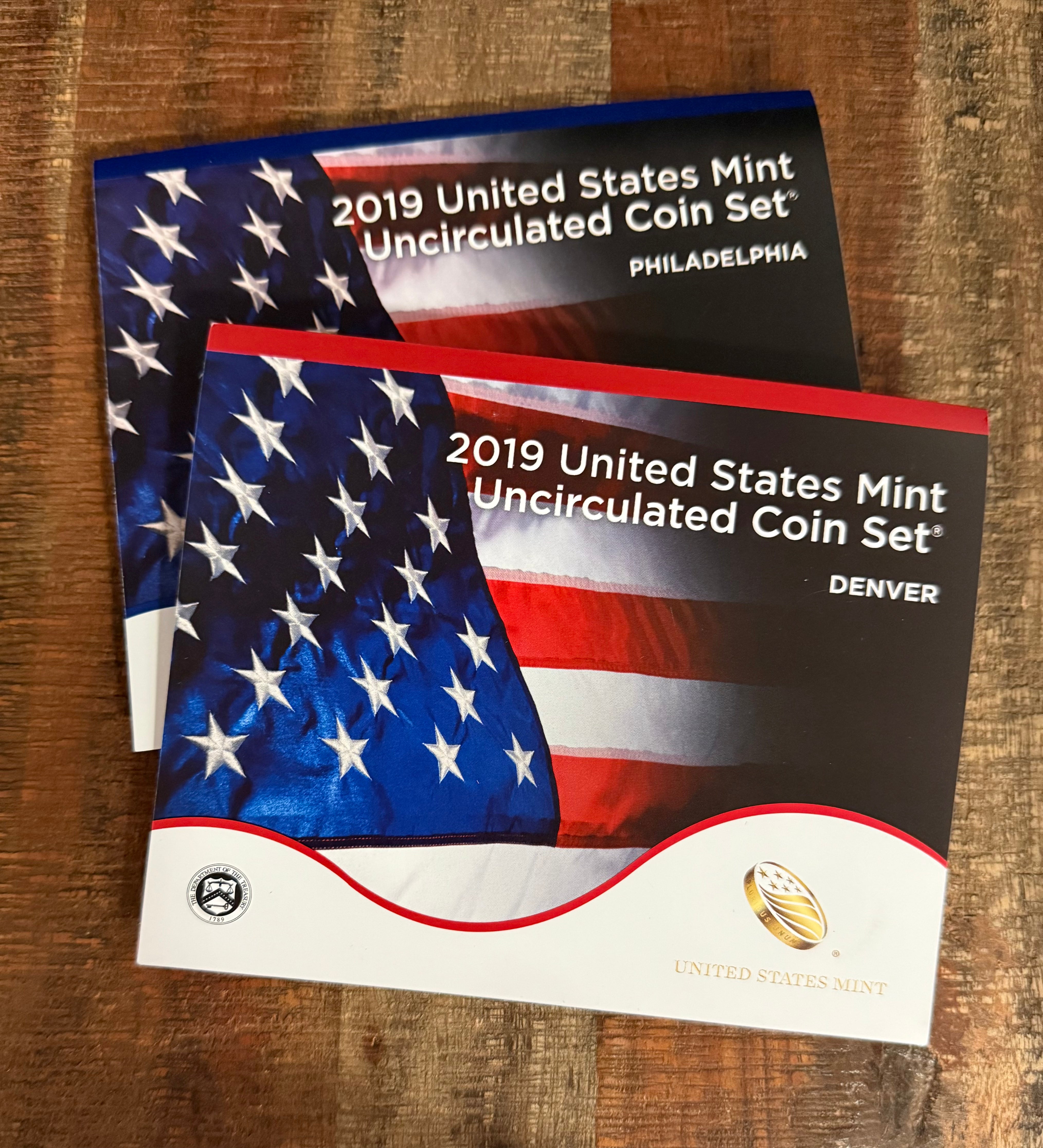 2019 P & D ~ US Mint Uncirculated Coin Set ~ In OGP with COA