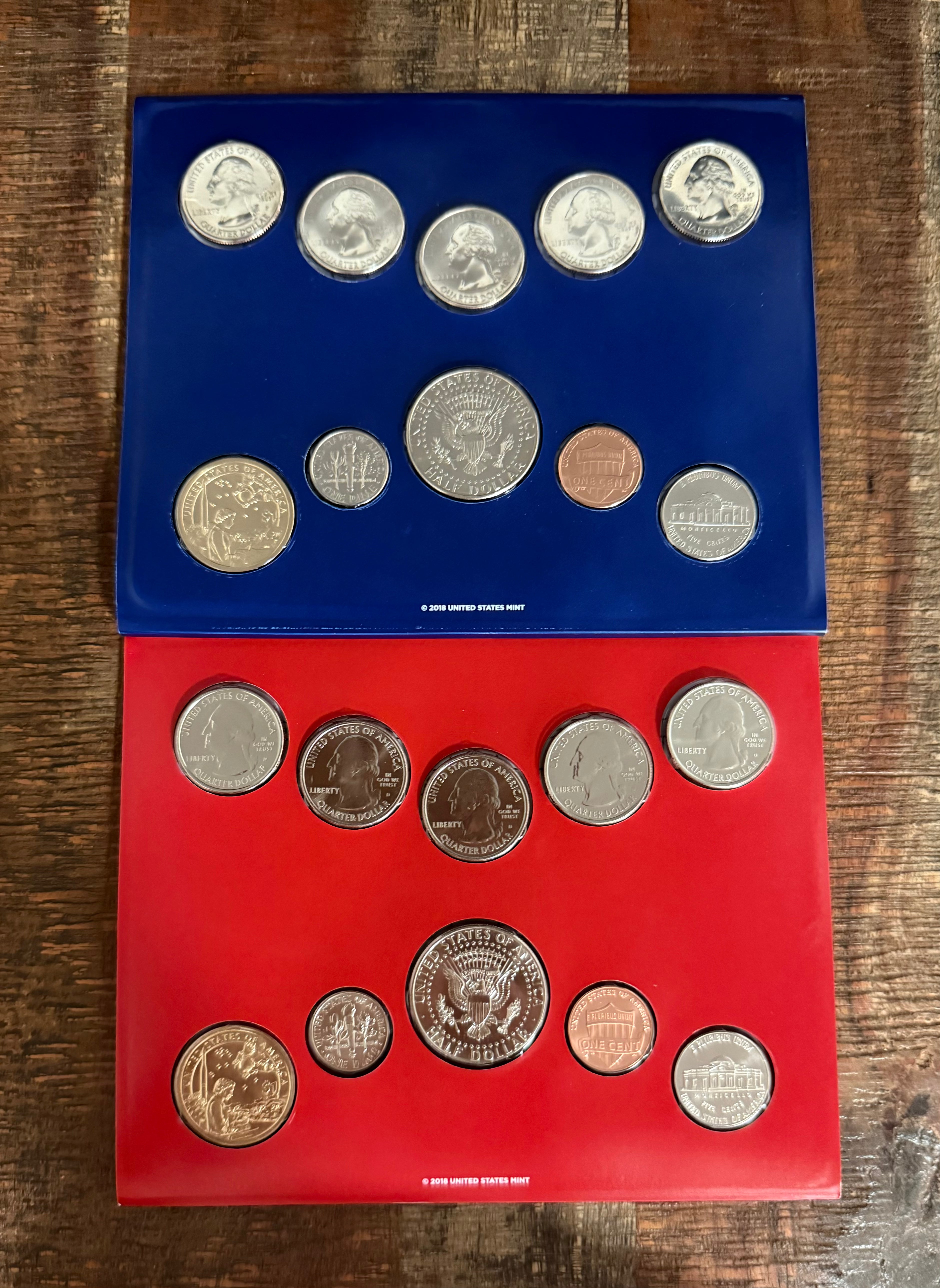 2019 P & D ~ US Mint Uncirculated Coin Set ~ In OGP with COA