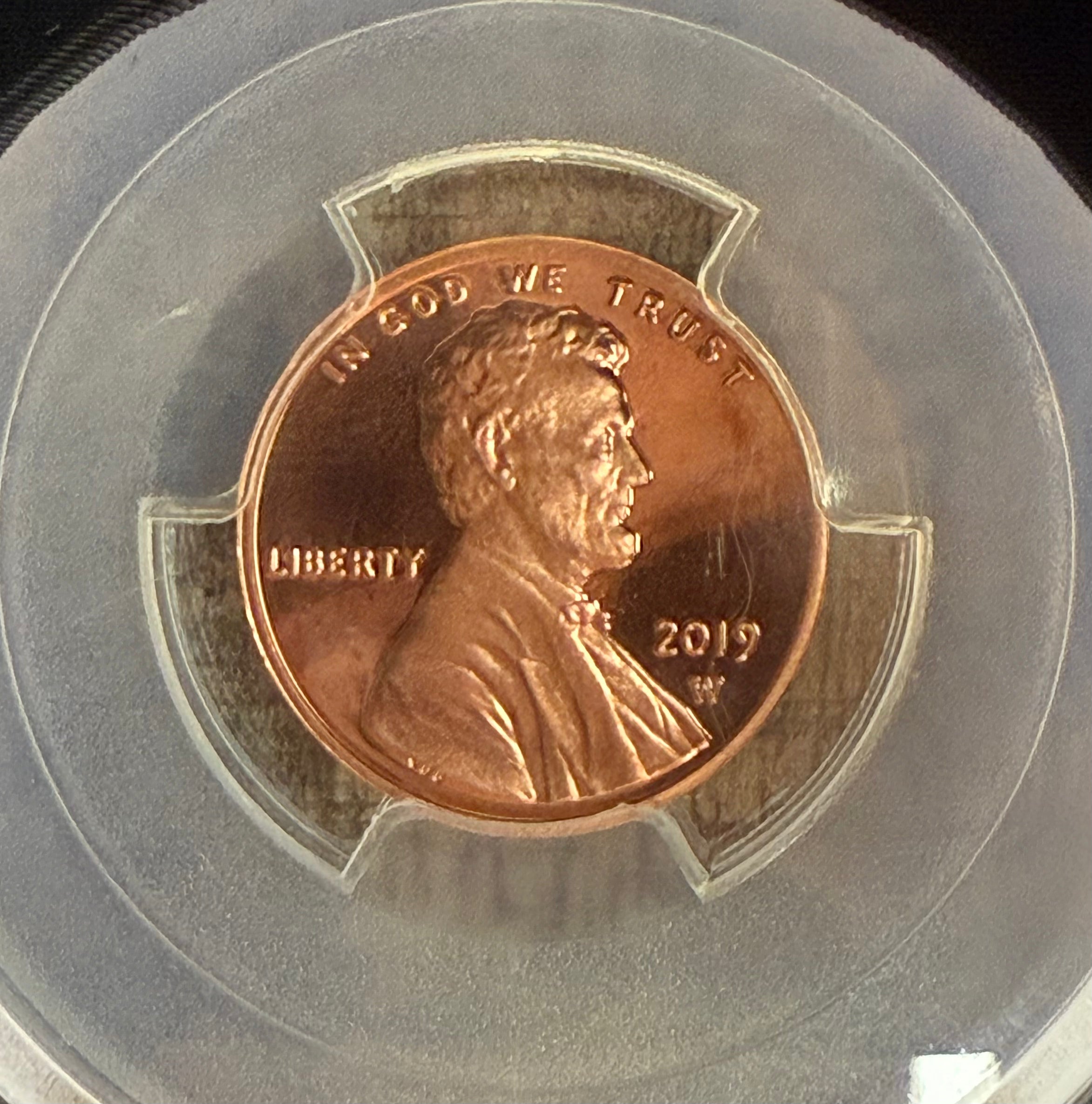 2019-W 1C US Lincoln Shield Cent ~ First Strike ~ PCGS PR69RD DCAM