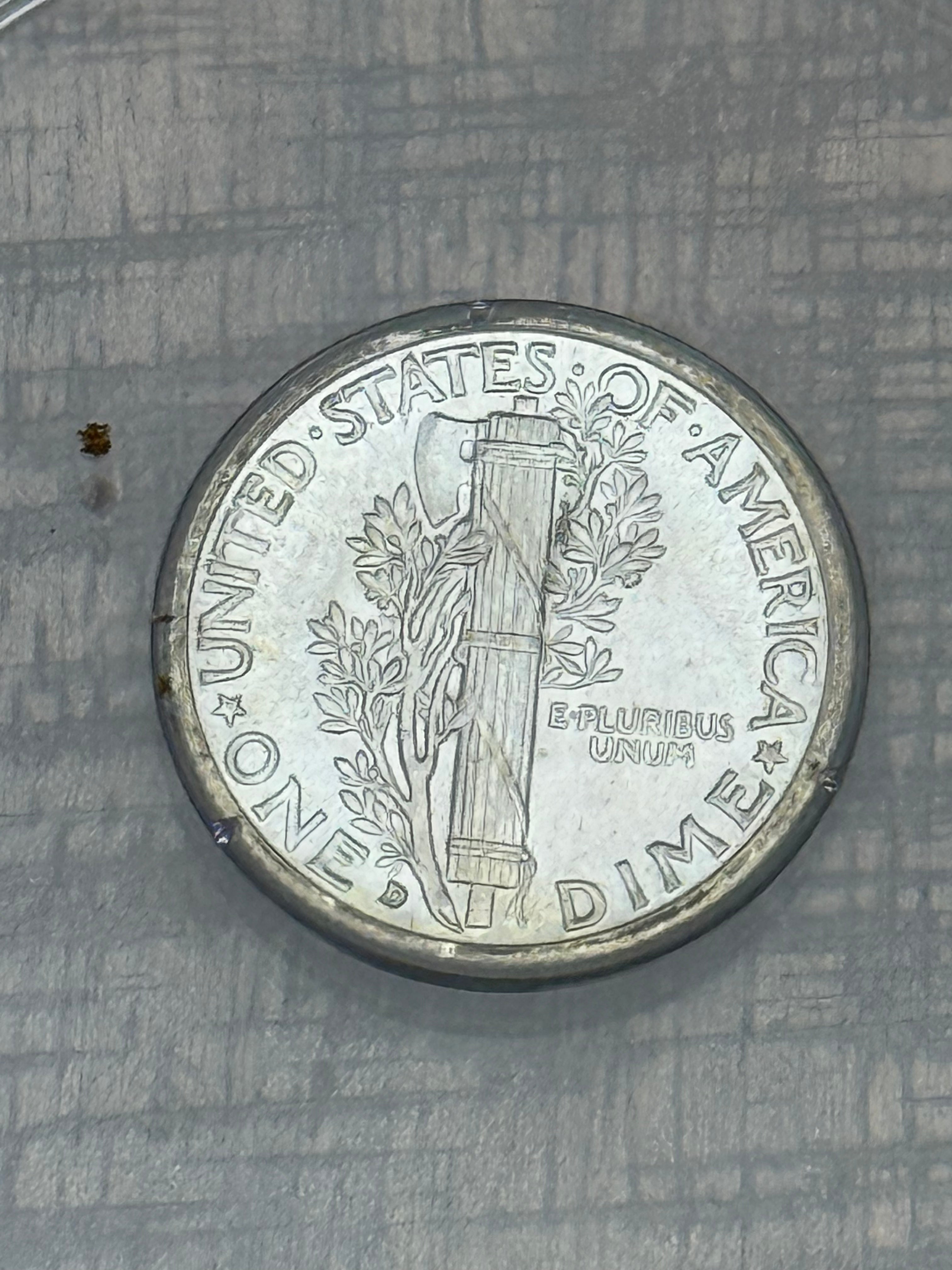 1934-D 10C Mercury Dime ~ PCGS MS64 FB