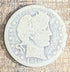 1916-D 50C US Barber Quarter  Dollar