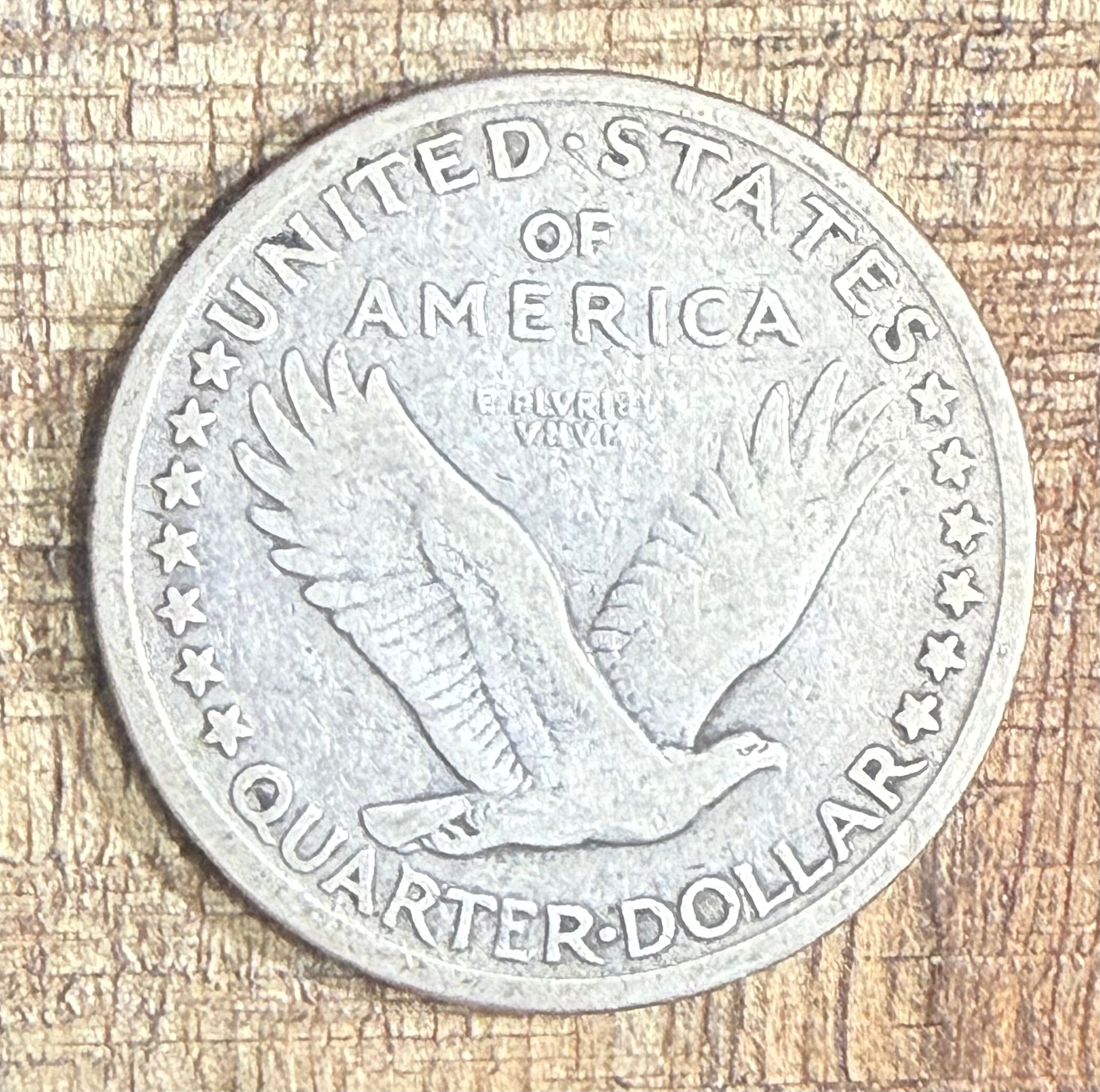 1917-S 25C US Standing Liberty Quarter~Type I