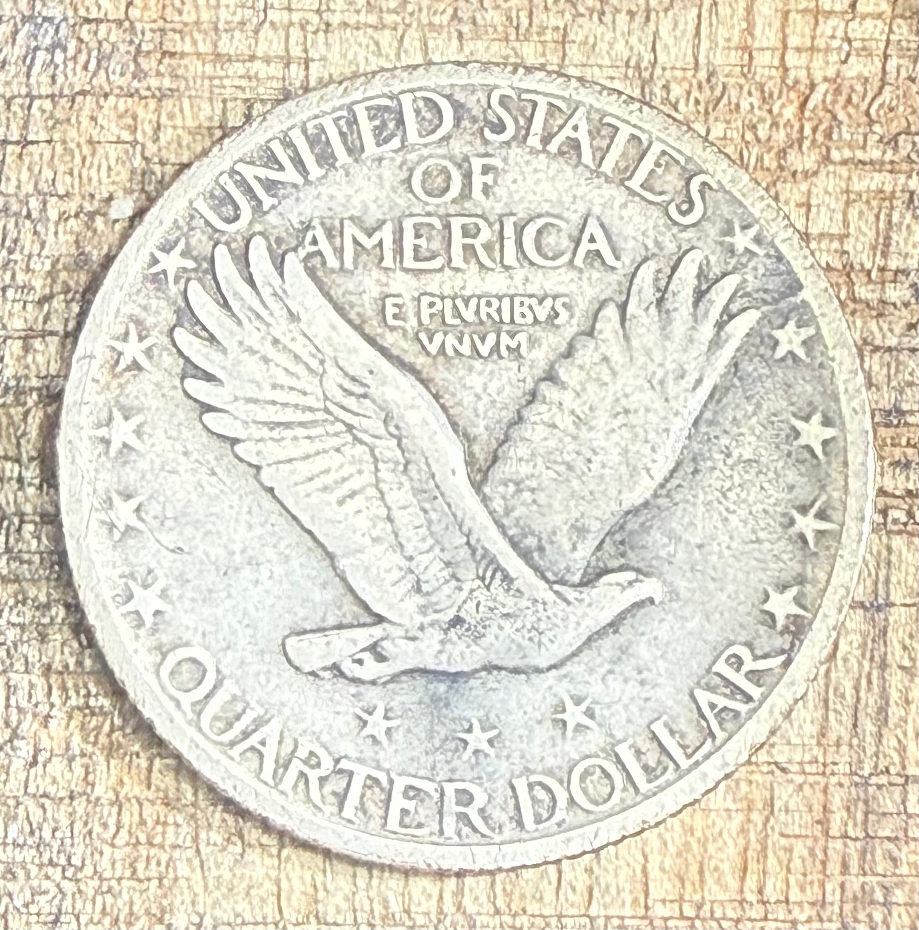 1918-D 25C US Standing Liberty Quarter