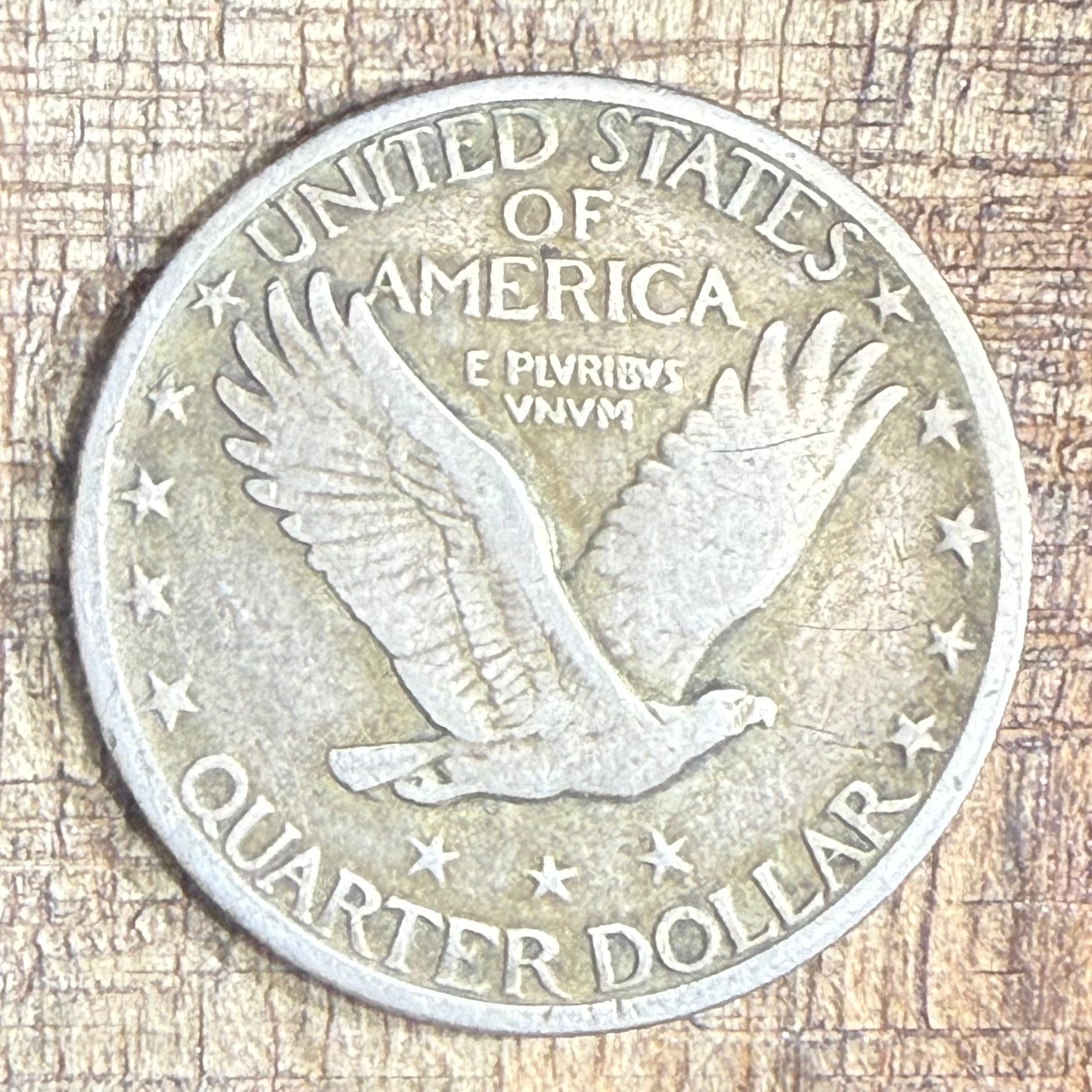 1919-D 25C US Standing Liberty Quarter