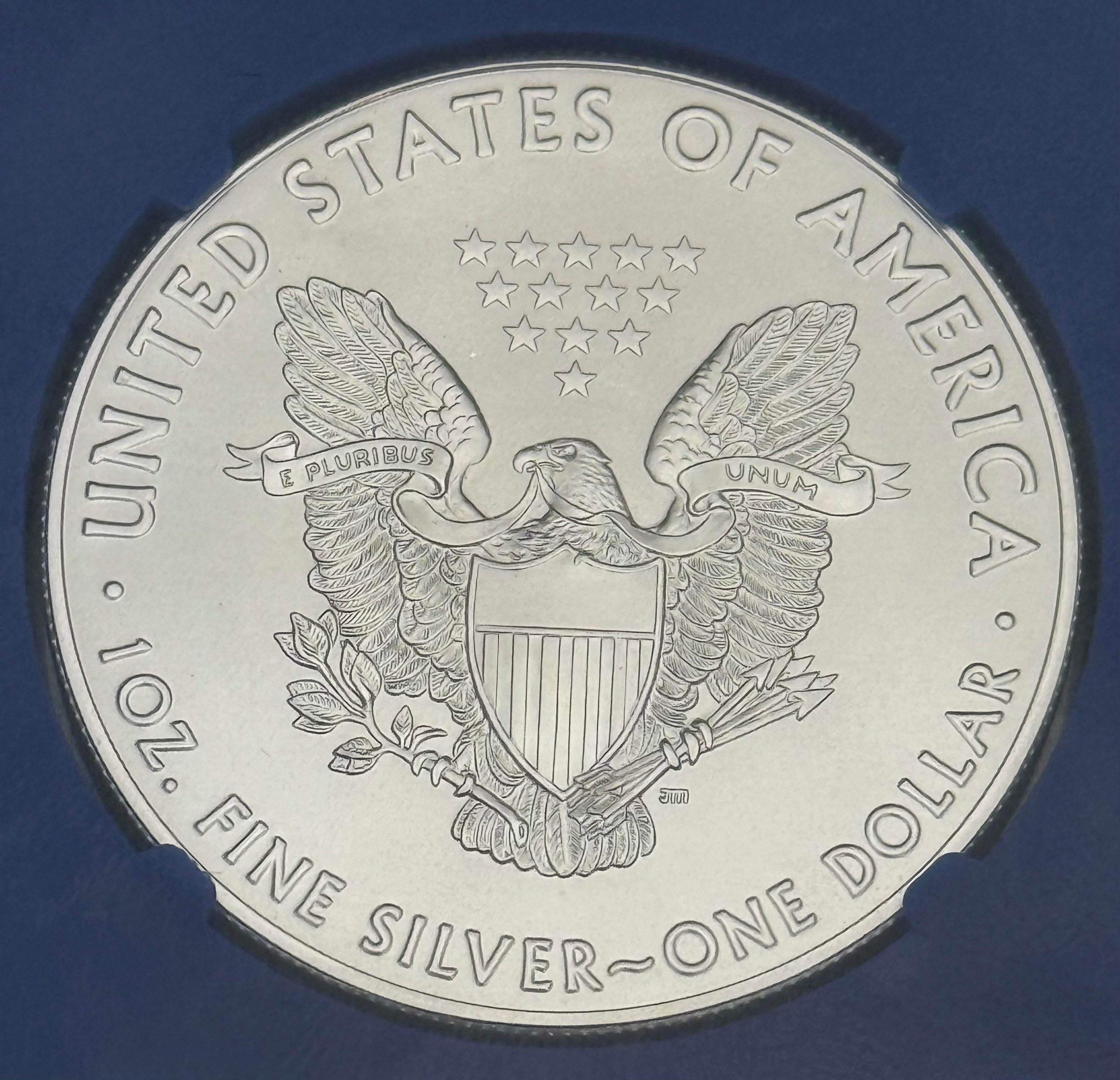 2016 $1 American Silver Eagle ~ NGC MS70 ~ First Day of Issue ~ Struck at the West Point Mint-NY ~ 30th Anniversary