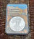 2023-W $1 American Silver Eagle. FDOI. NGC PF70 Ultra Cameo, Mount Rushmore Label