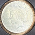 1923 $1 US Silver Peace Dollar