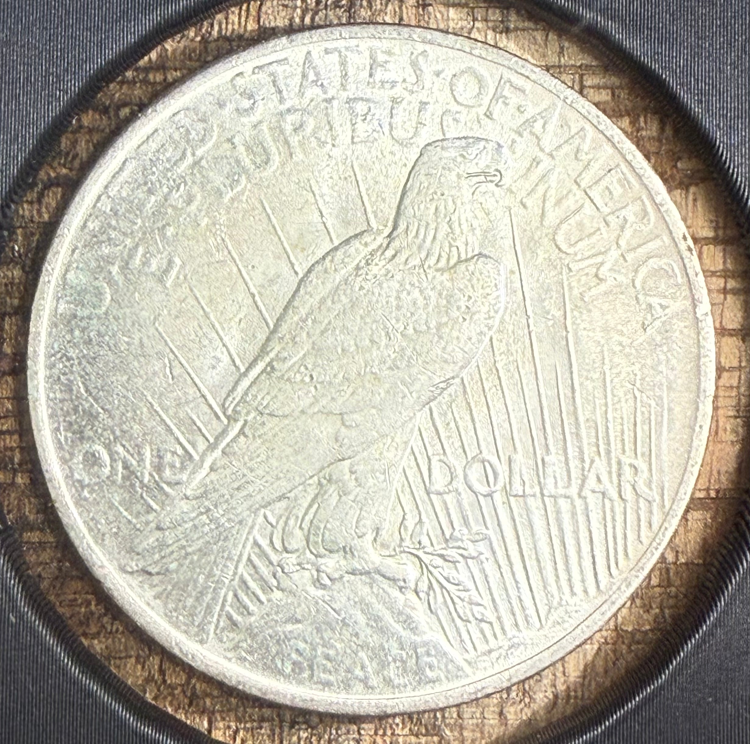1923 $1 US Silver Peace Dollar