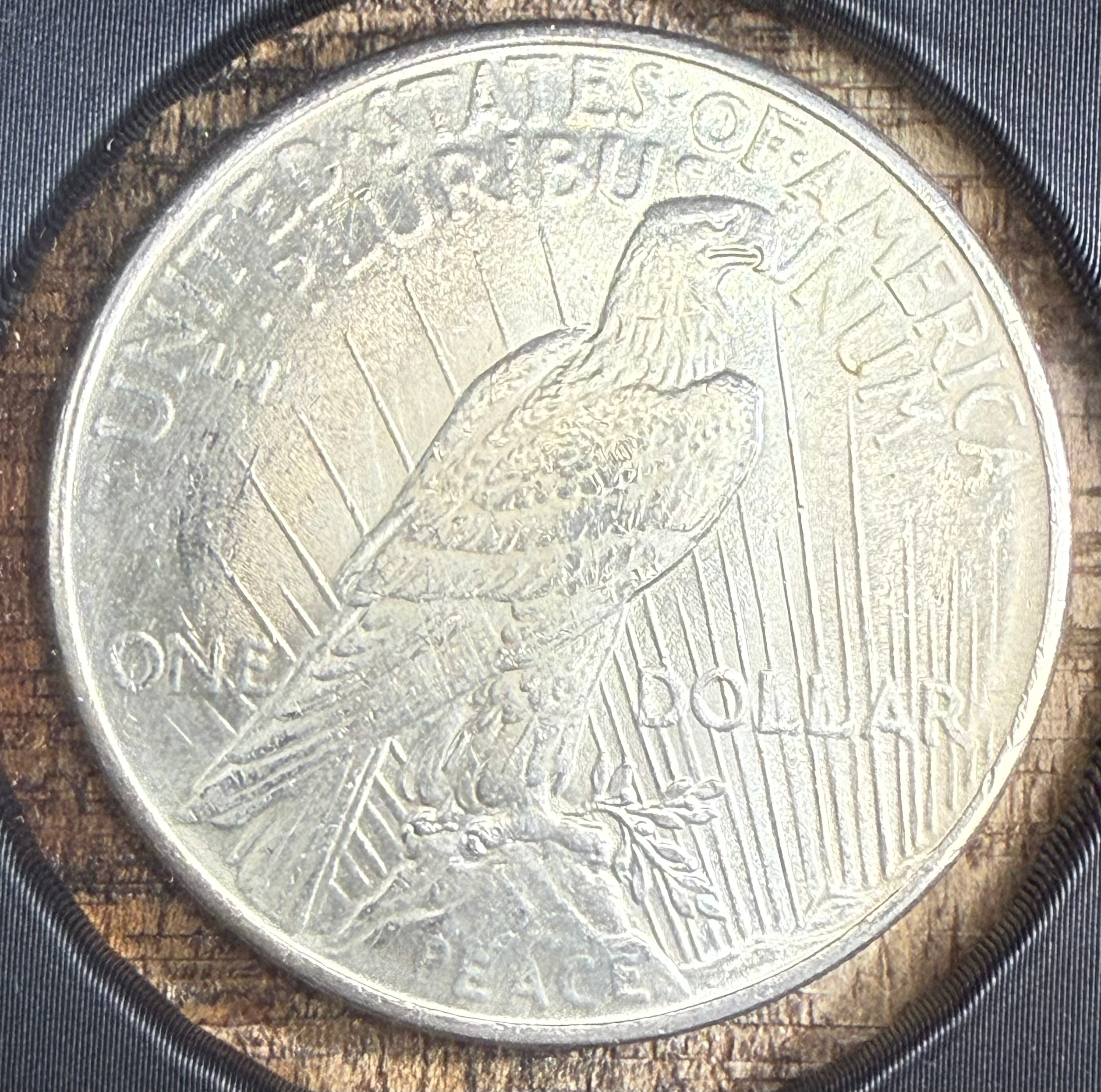 1924 $1 US Silver Peace Dollar