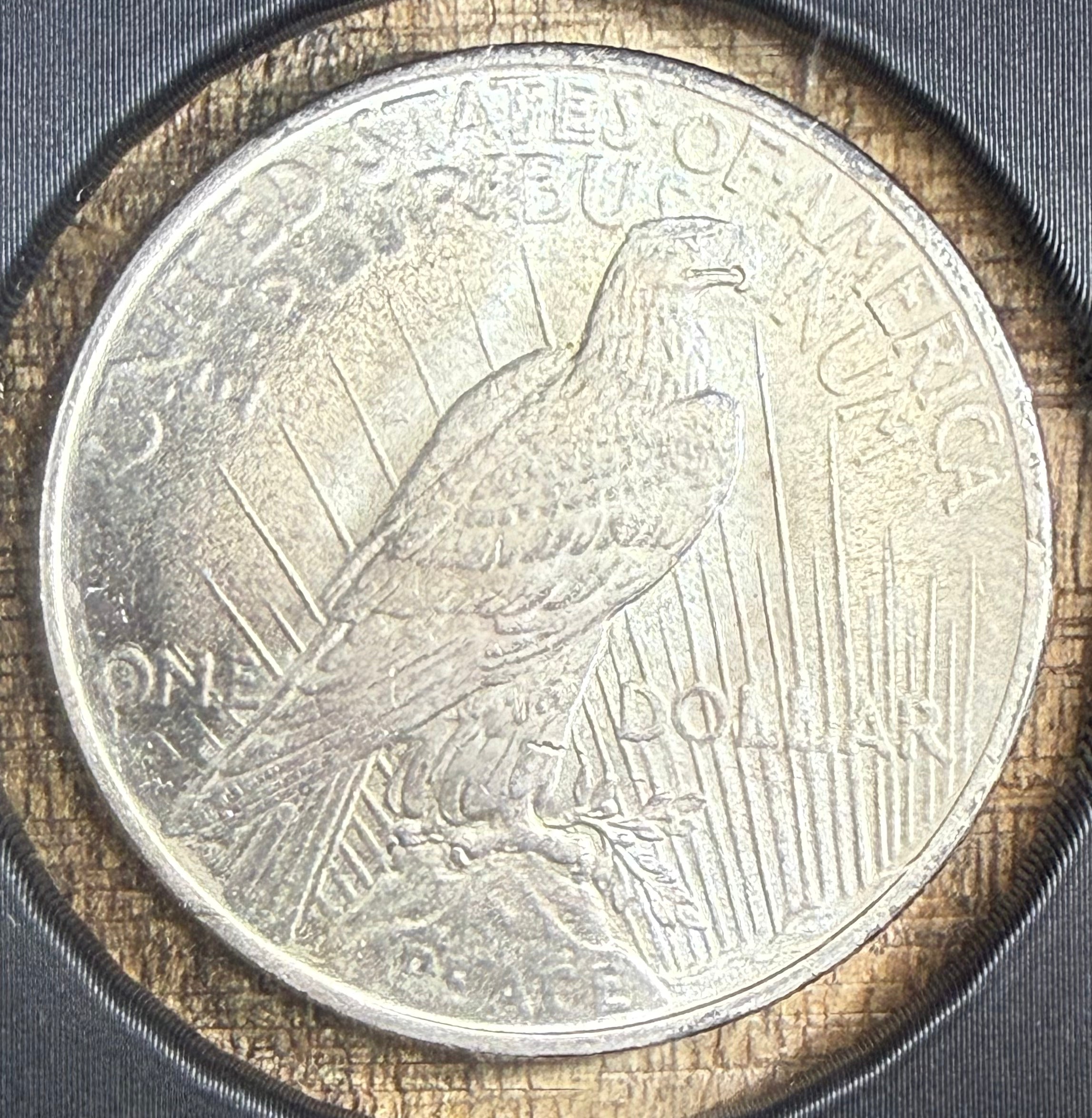 1924 $1 US Silver Peace Dollar
