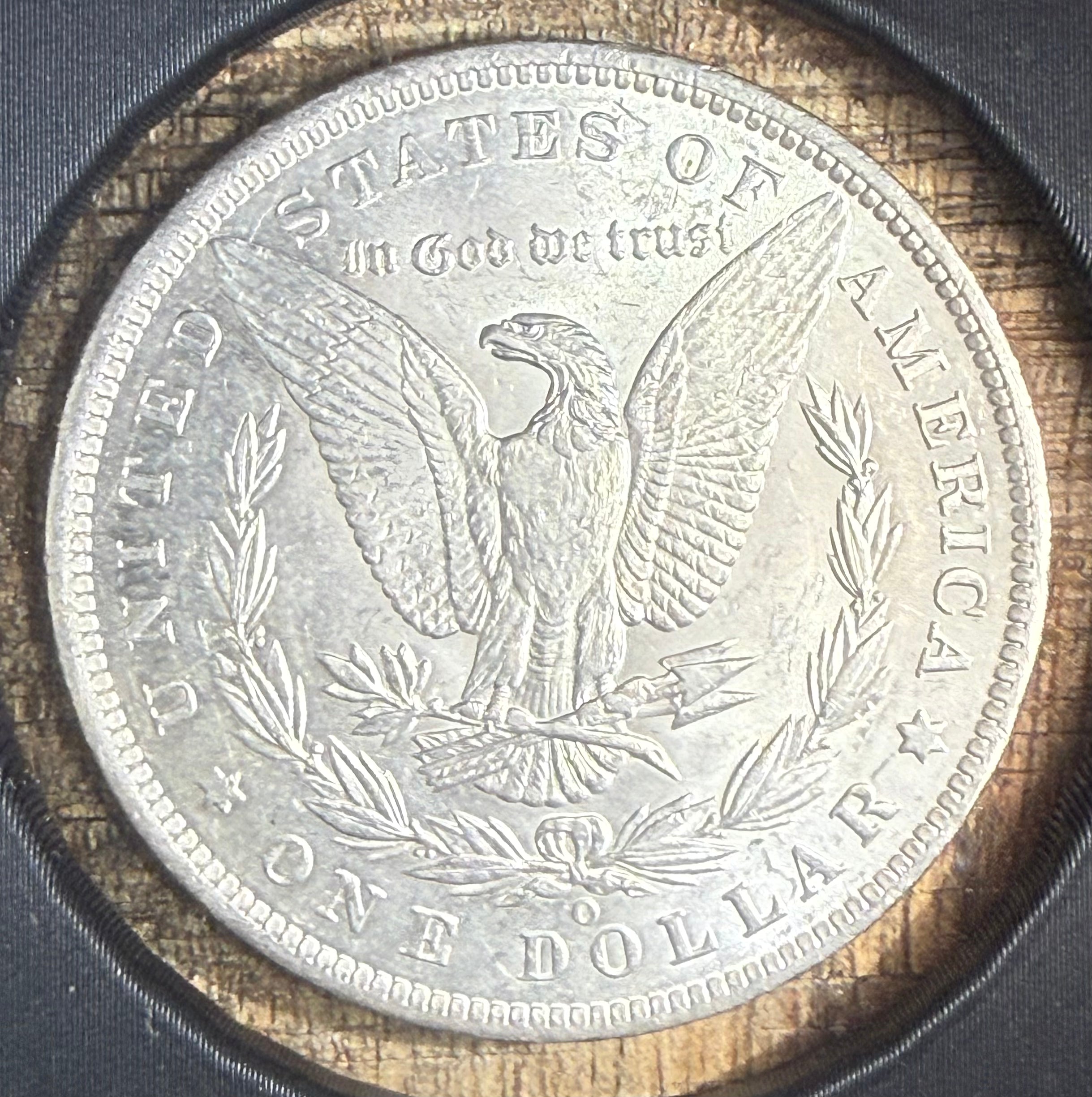 1885-O $1 US Morgan Silver Dollar