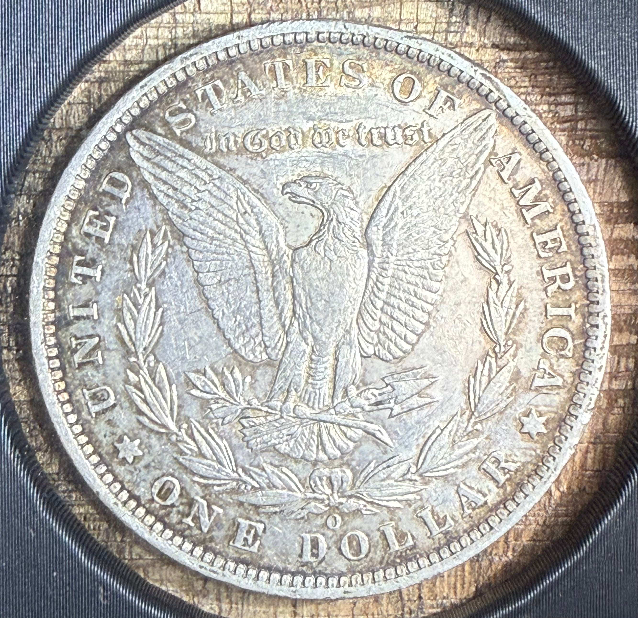 1885-O $1 US Morgan Silver Dollar