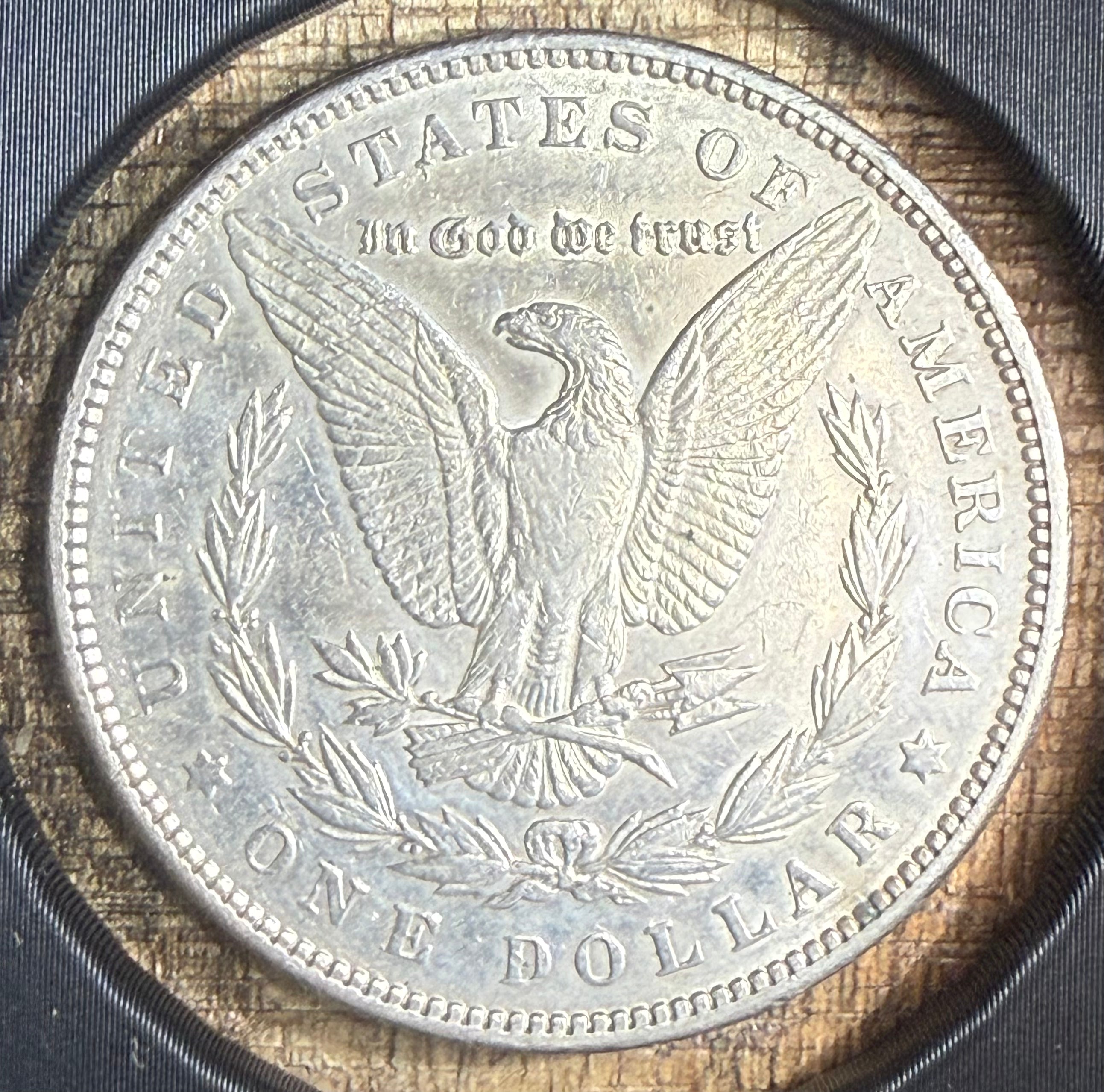 1889 $1 US Morgan Silver Dollar