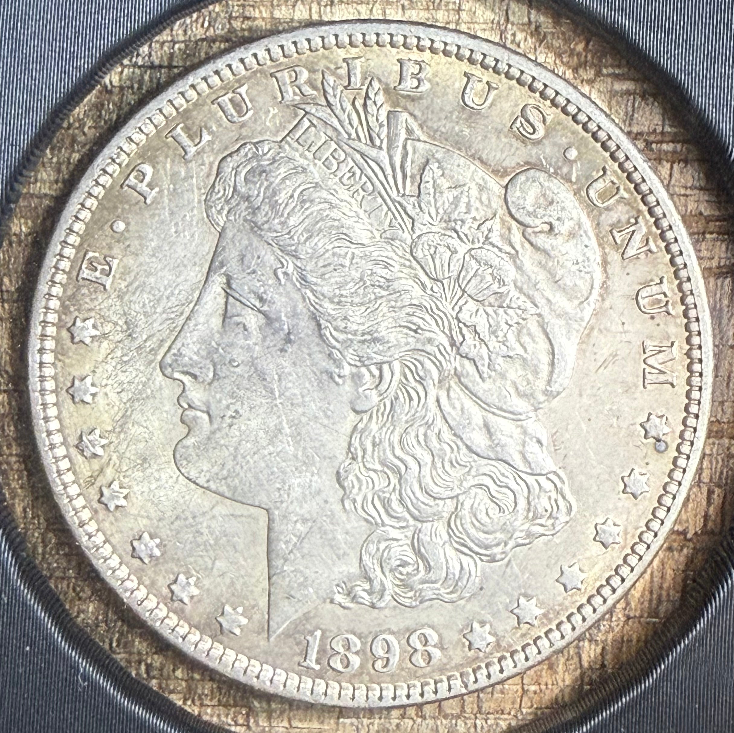 1898 $1 US Morgan Silver Dollar