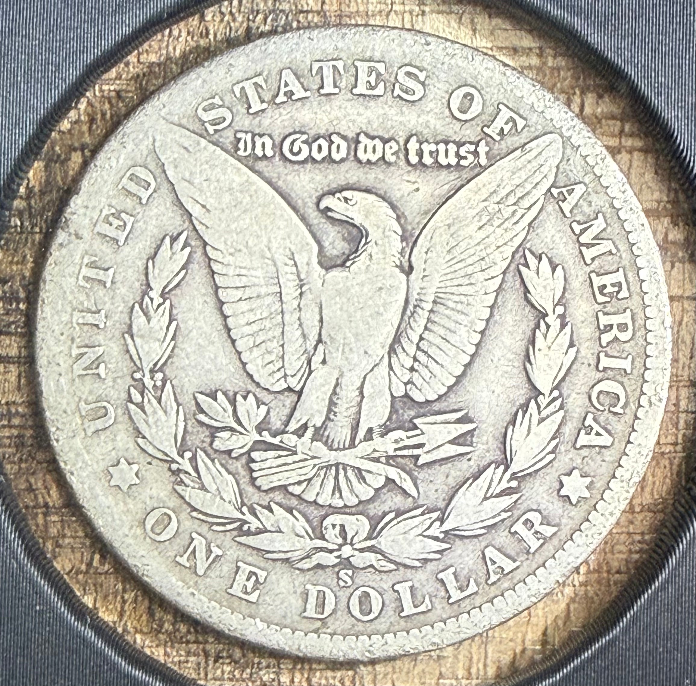 1904-S $1 US Morgan Silver Dollar