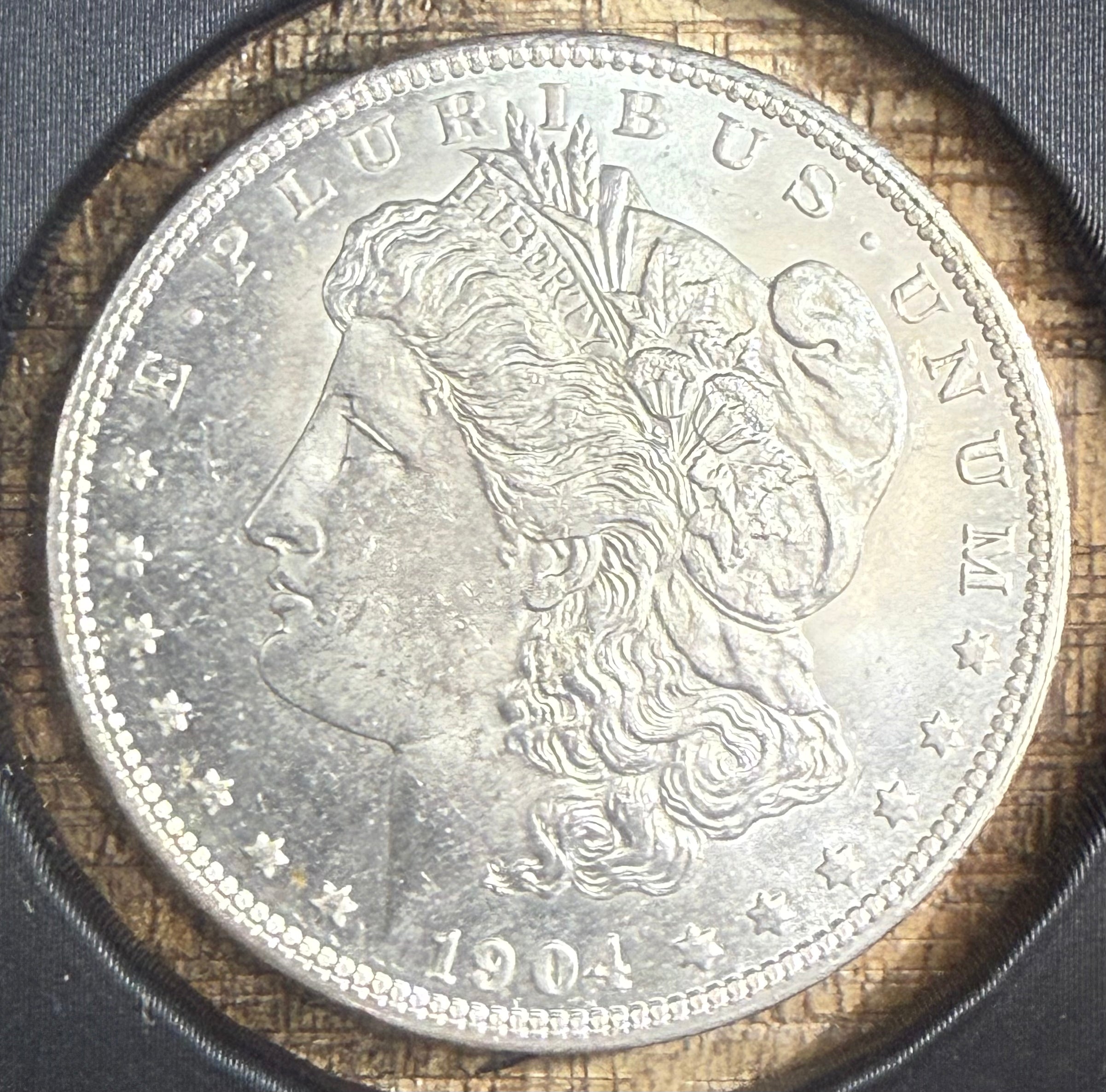 1904-O $1 US Morgan Silver Dollar