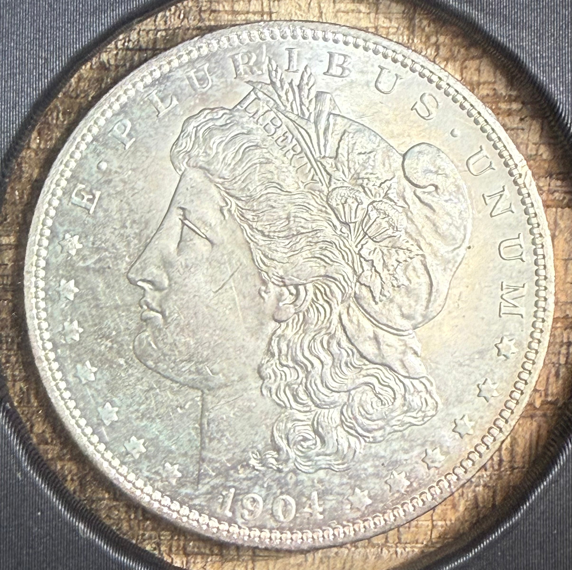1904-O $1 US Morgan Silver Dollar