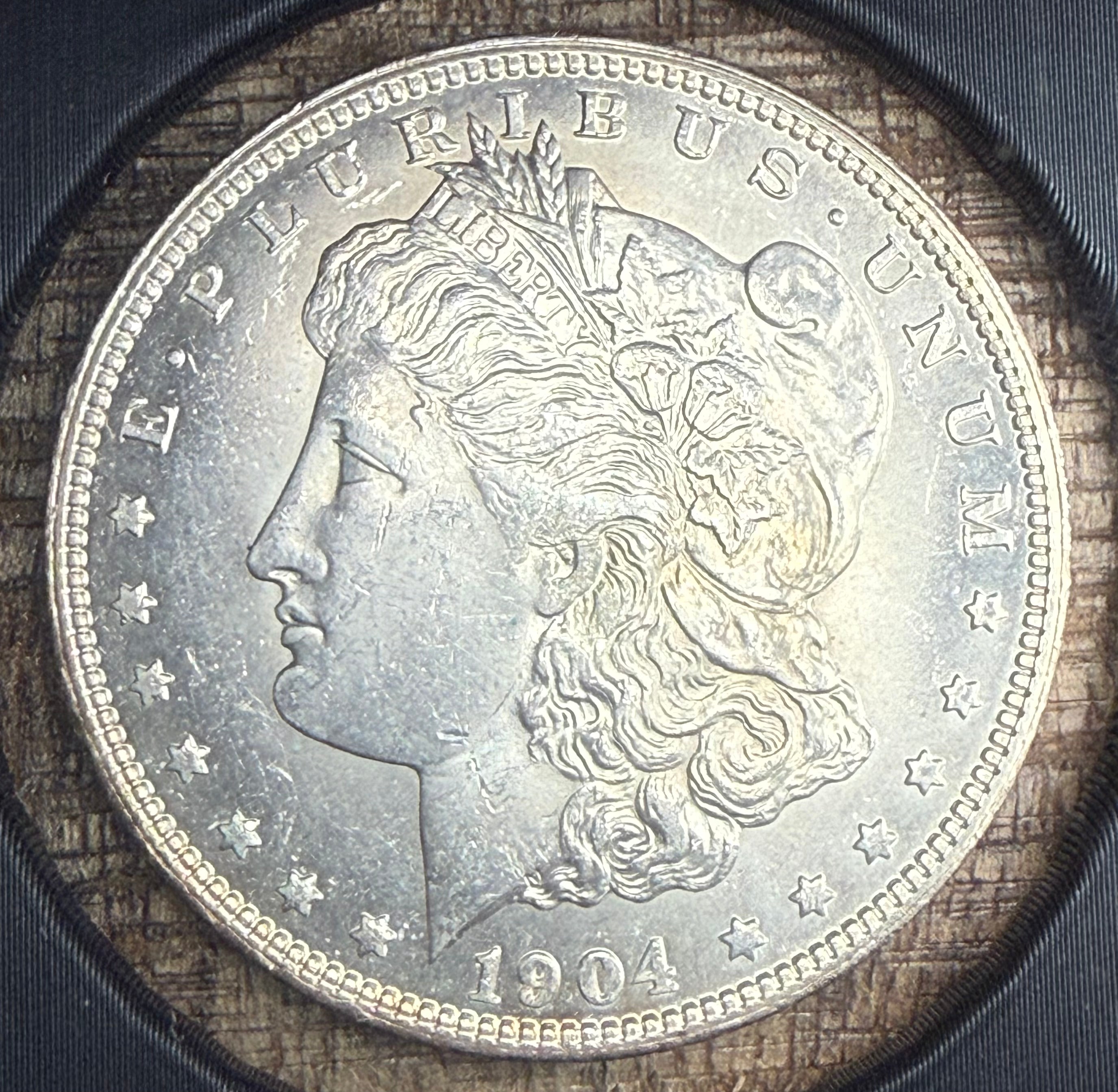 1904-O $1 US Morgan Silver Dollar