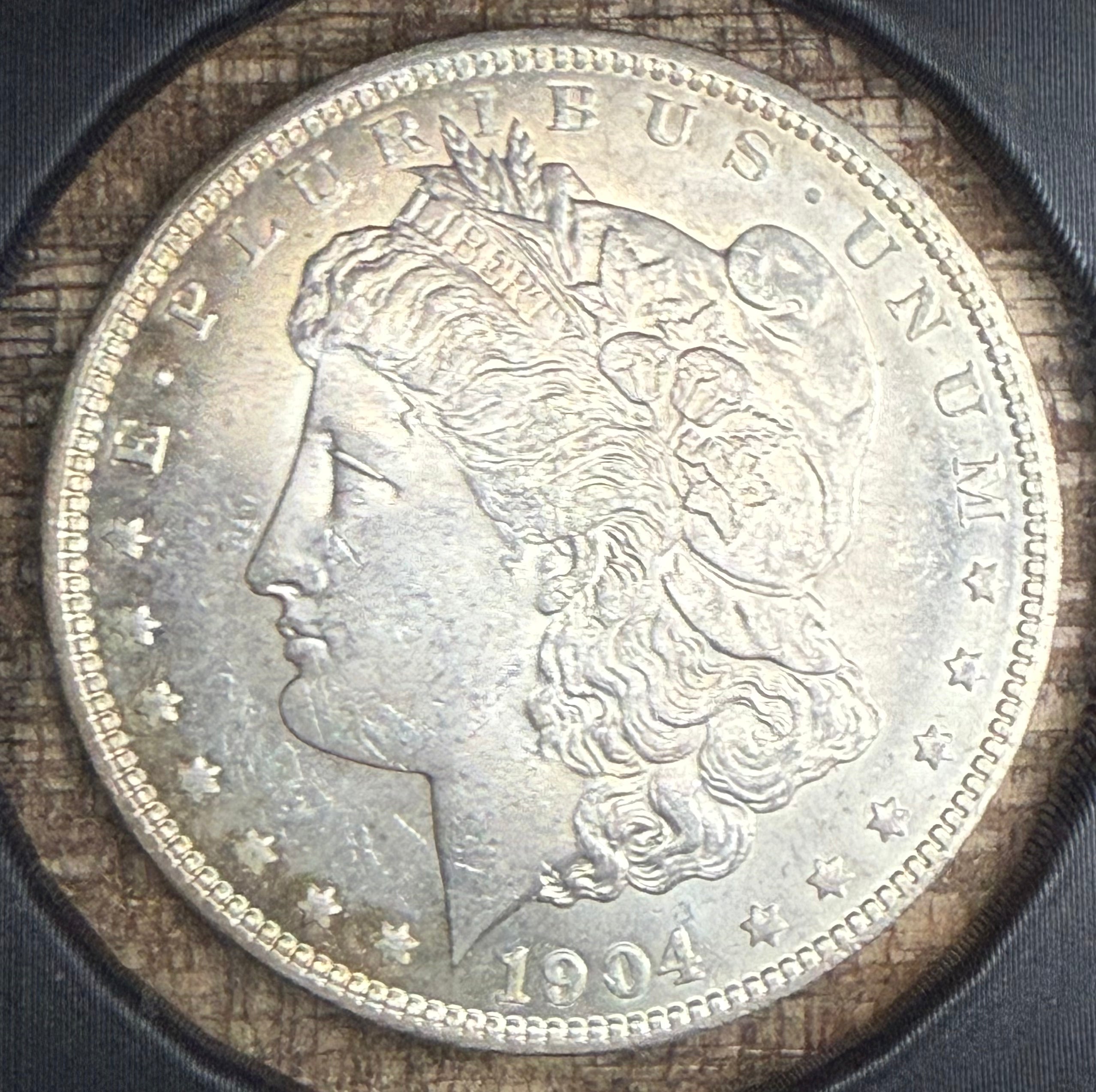1904-O $1 US Morgan Silver Dollar