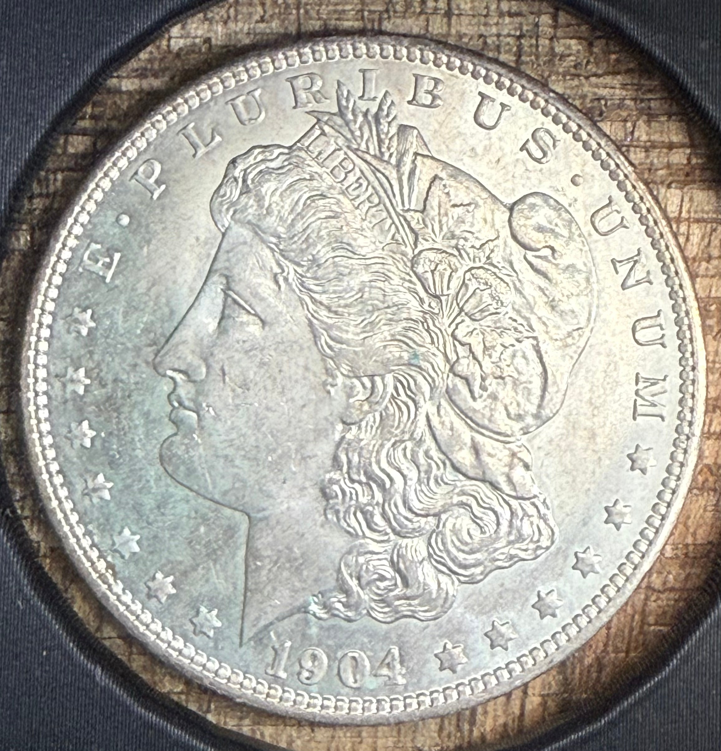 1904-O $1 US Morgan Silver Dollar