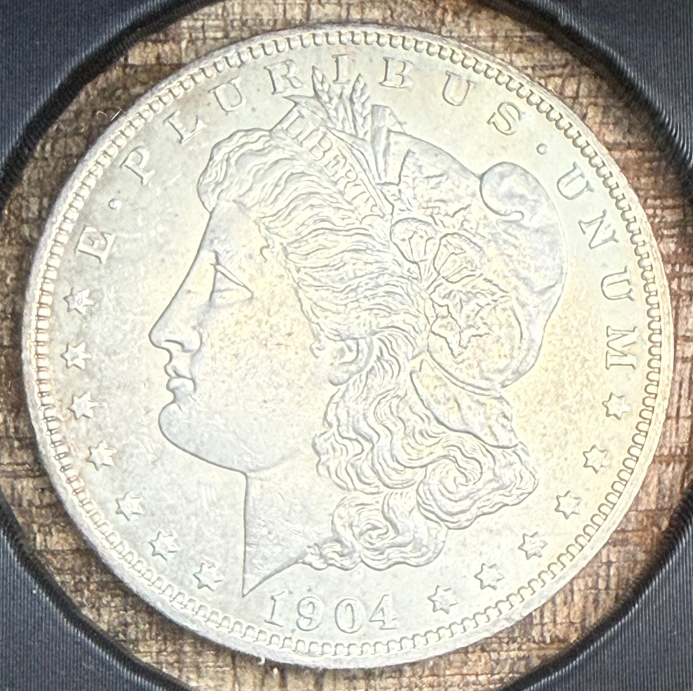 1904-O $1 US Morgan Silver Dollar
