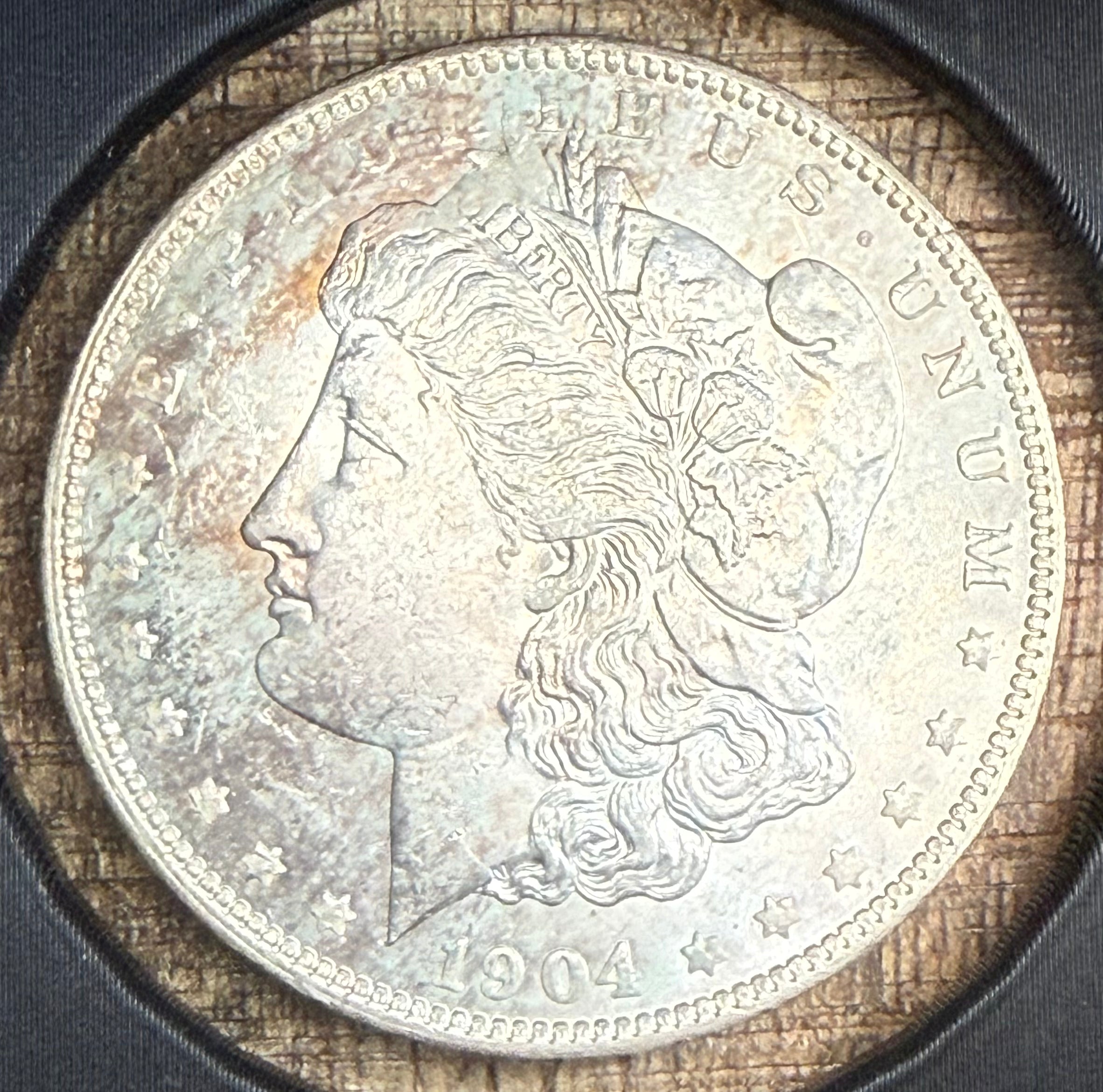 1904-O $1 US Morgan Silver Dollar