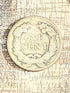 1857 ~ 1c US Flying Cent