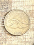 1857 ~ 1c US Flying Cent