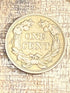 1857 ~ 1c US Flying Cent