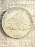 1857 ~ 1c US Flying Cent