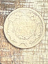 1858 1c Flying Cent ~ Large Letters