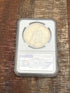 1924 $1 US Peace Dollar NGC UNC Details ~ Cleaned