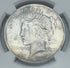 1924 $1 US Peace Dollar NGC UNC Details ~ Cleaned