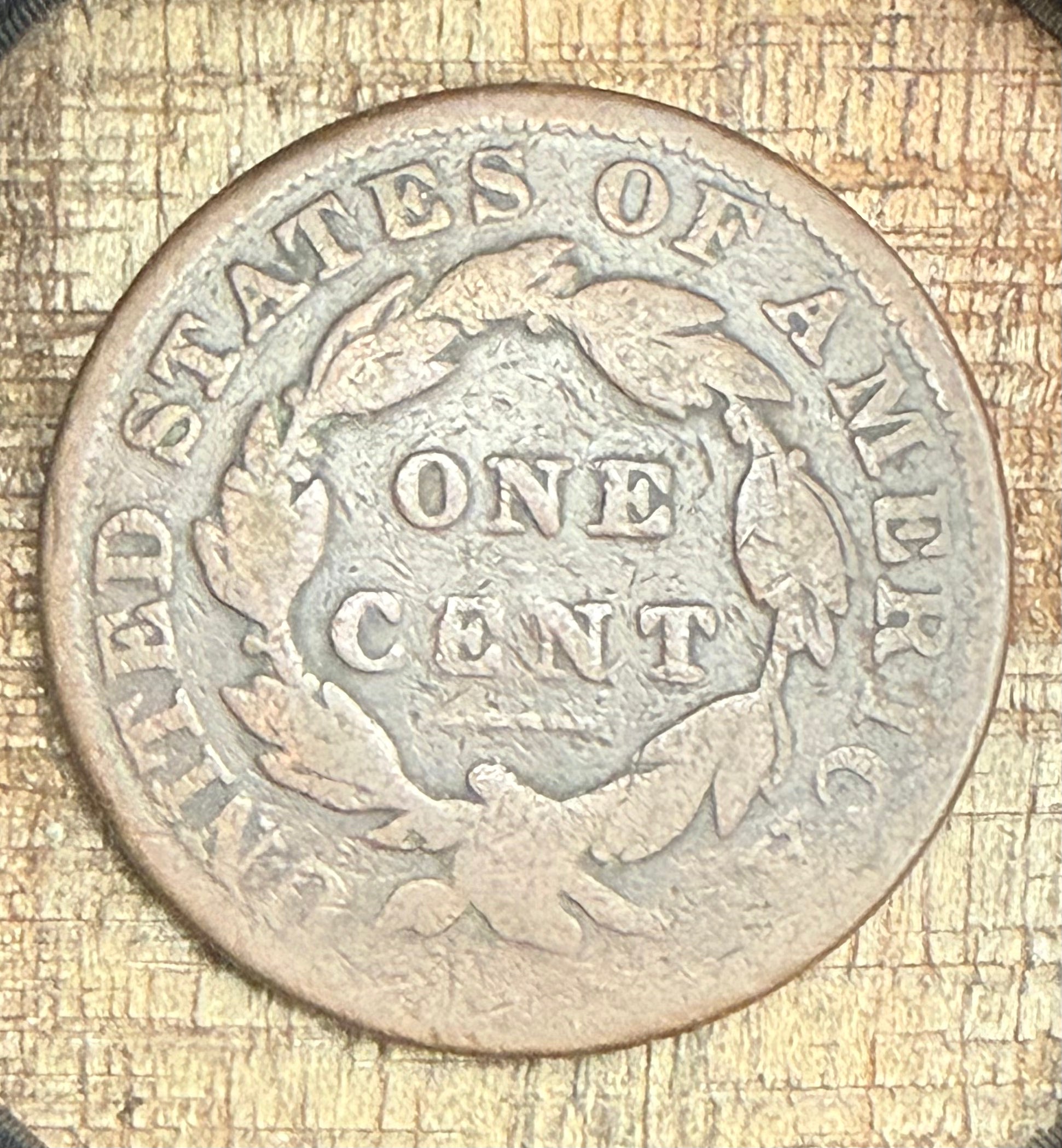 1834 1C Large Cent