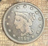 1842 1C Large Cent