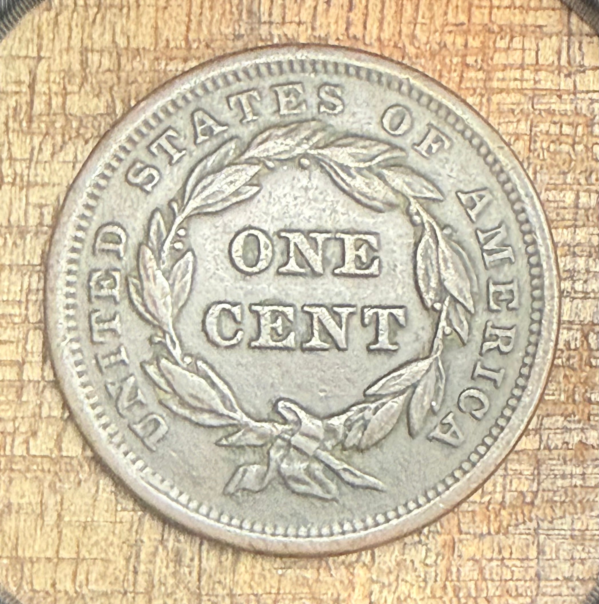 1842 1C Large Cent