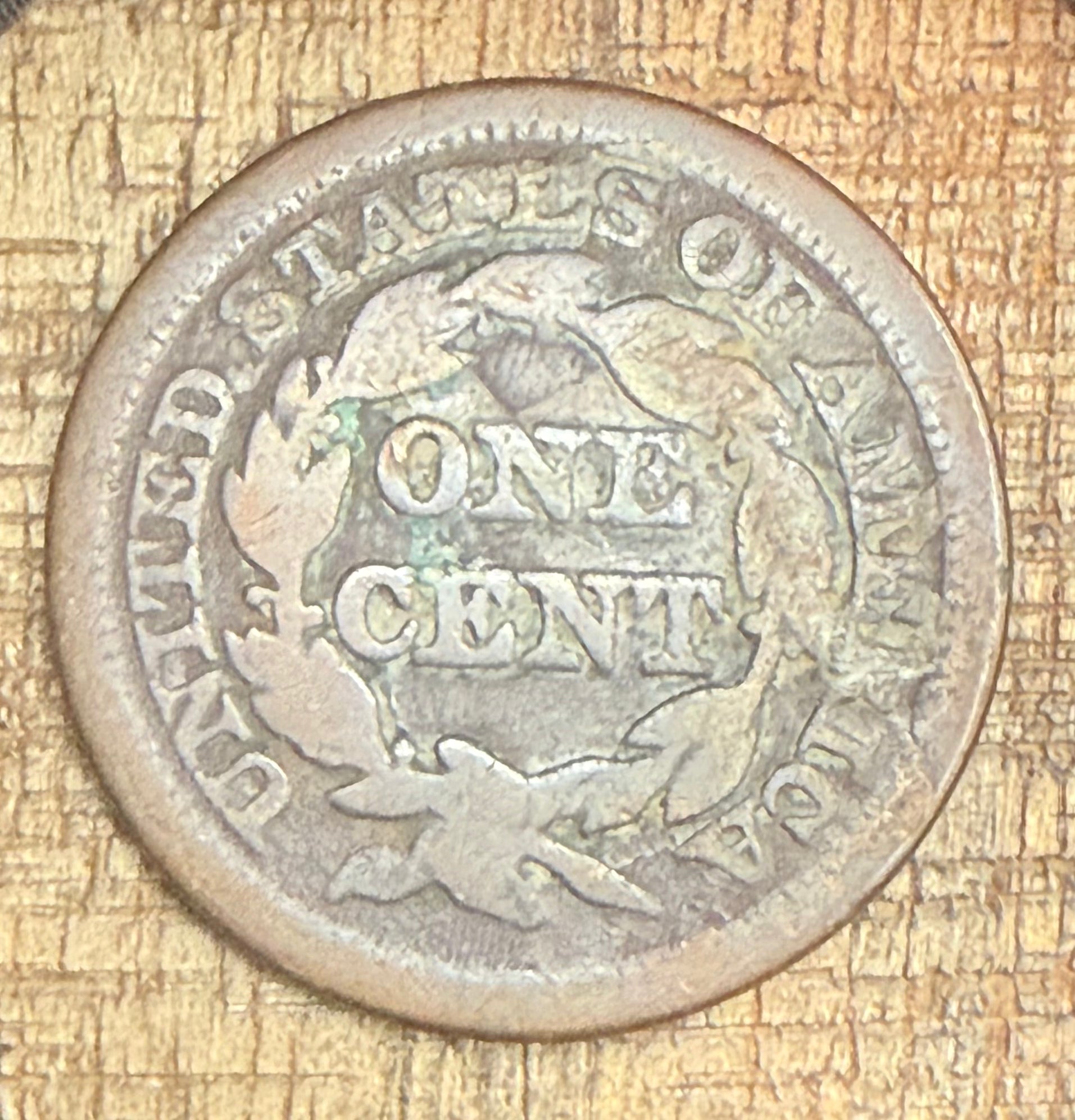 1846 1C Large Cent