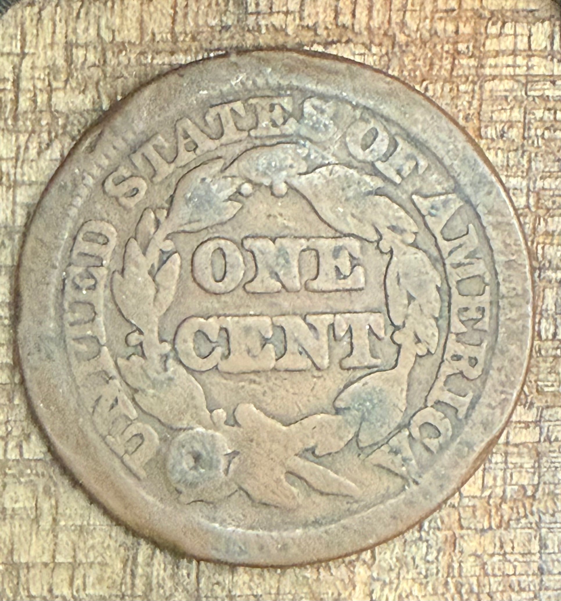 1847 1C Large Cent
