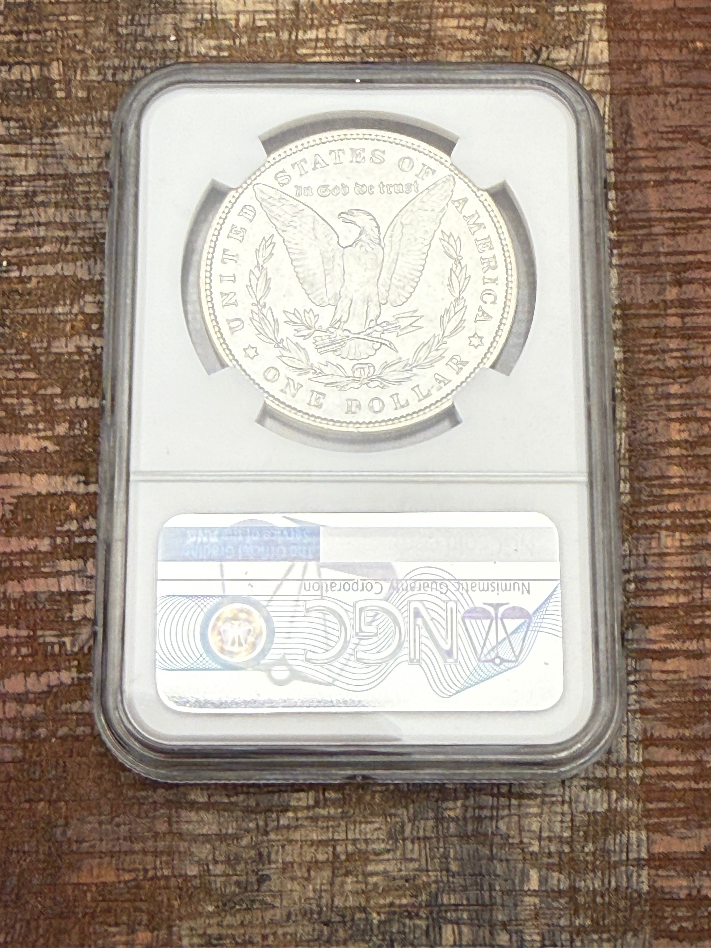 1886 $1 US Morgan Silver Dollar NGC MS64