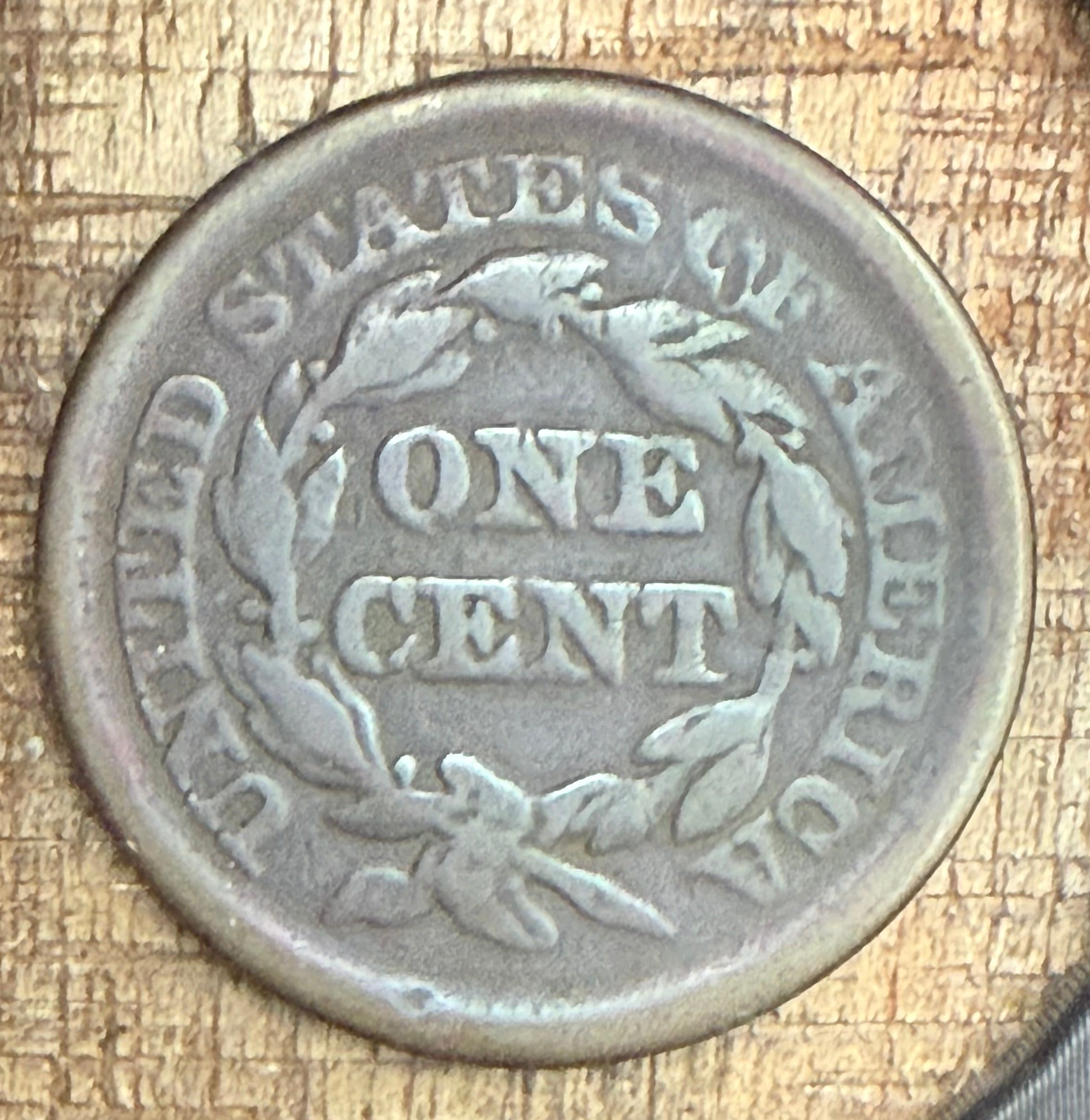 1847 1C Large Cent