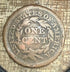 1850 1C Large Cent