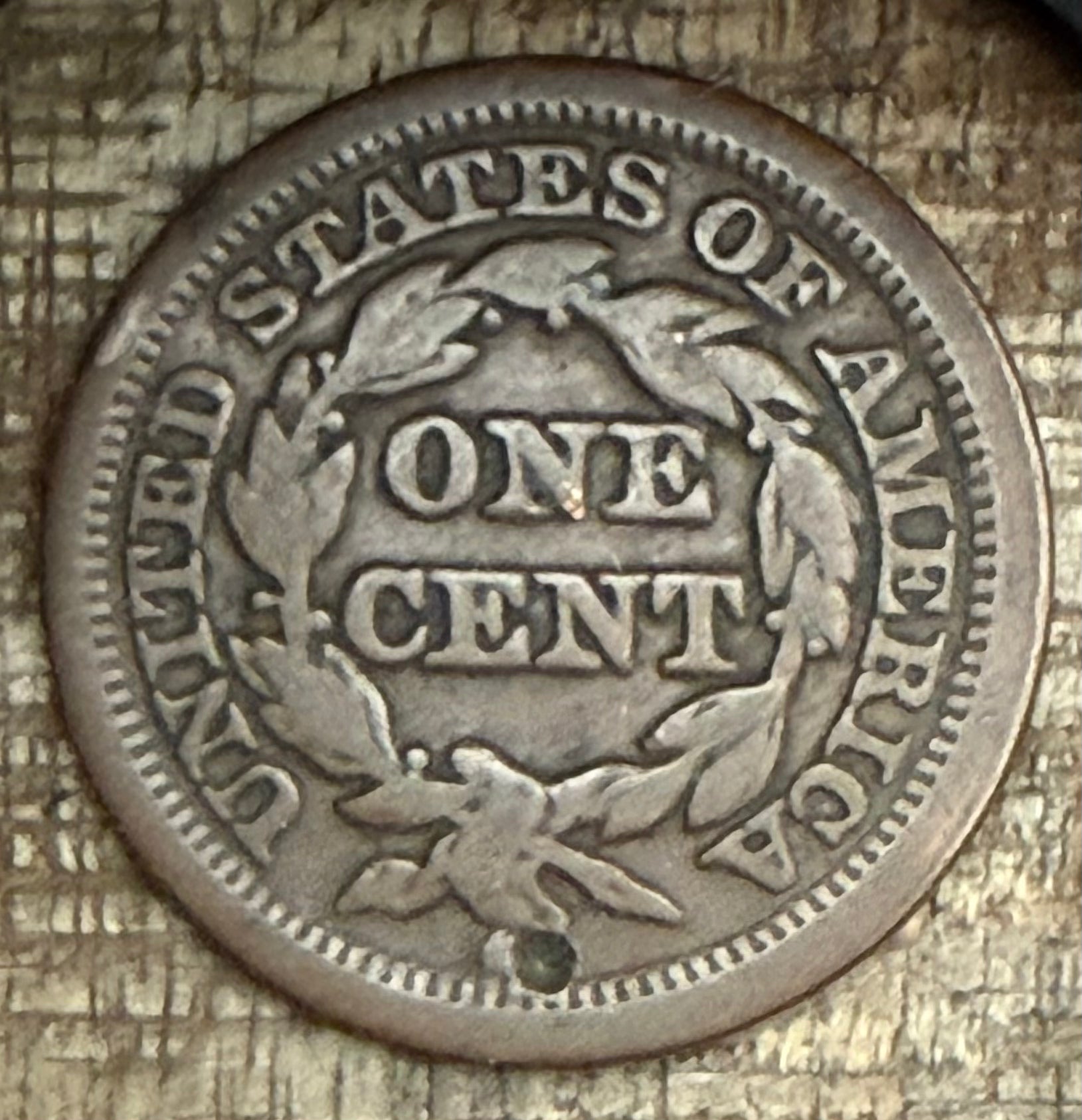 1851 1C Large Cent