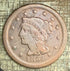 1851 1C Large Cent