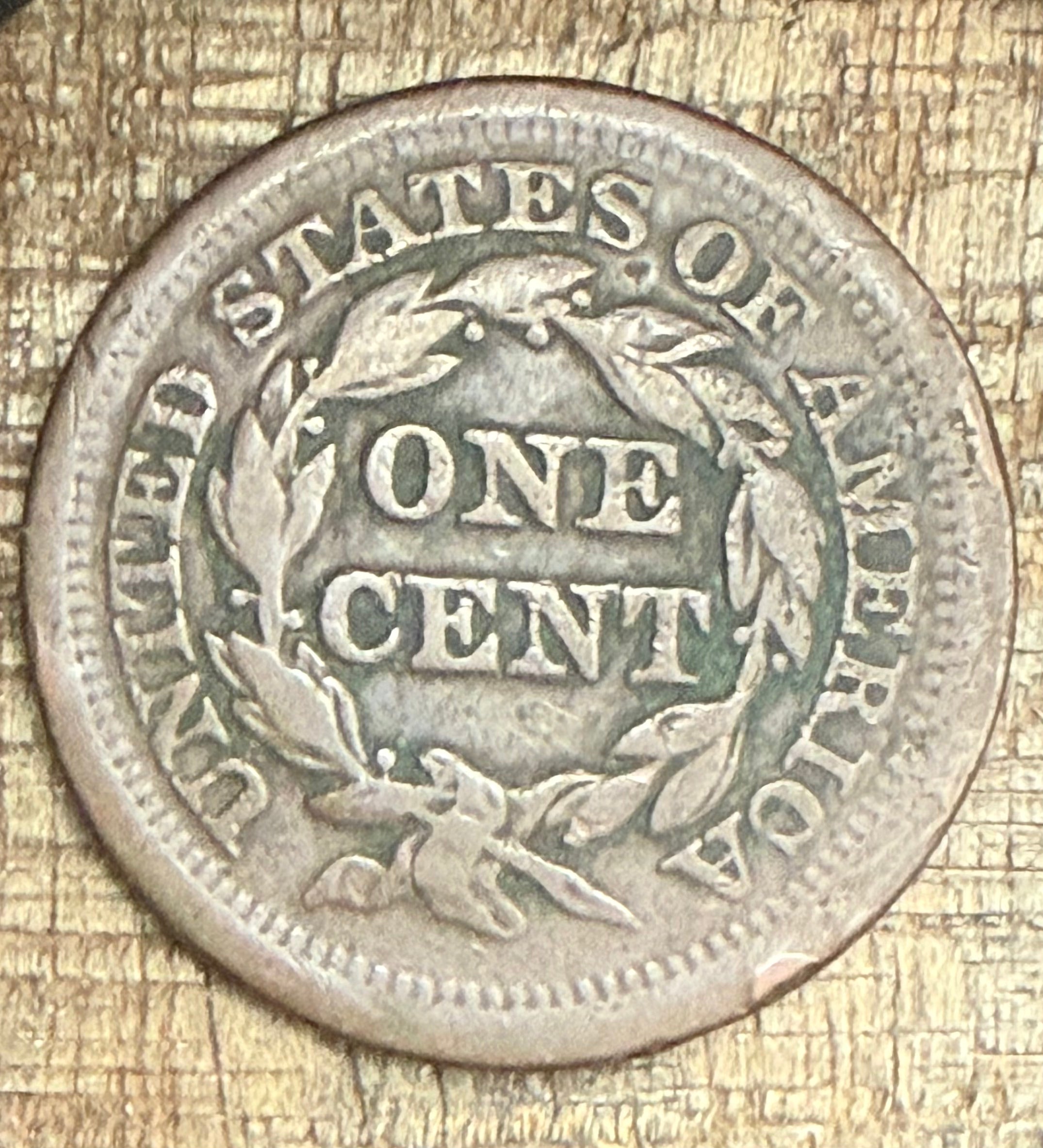 1852 1C Large Cent