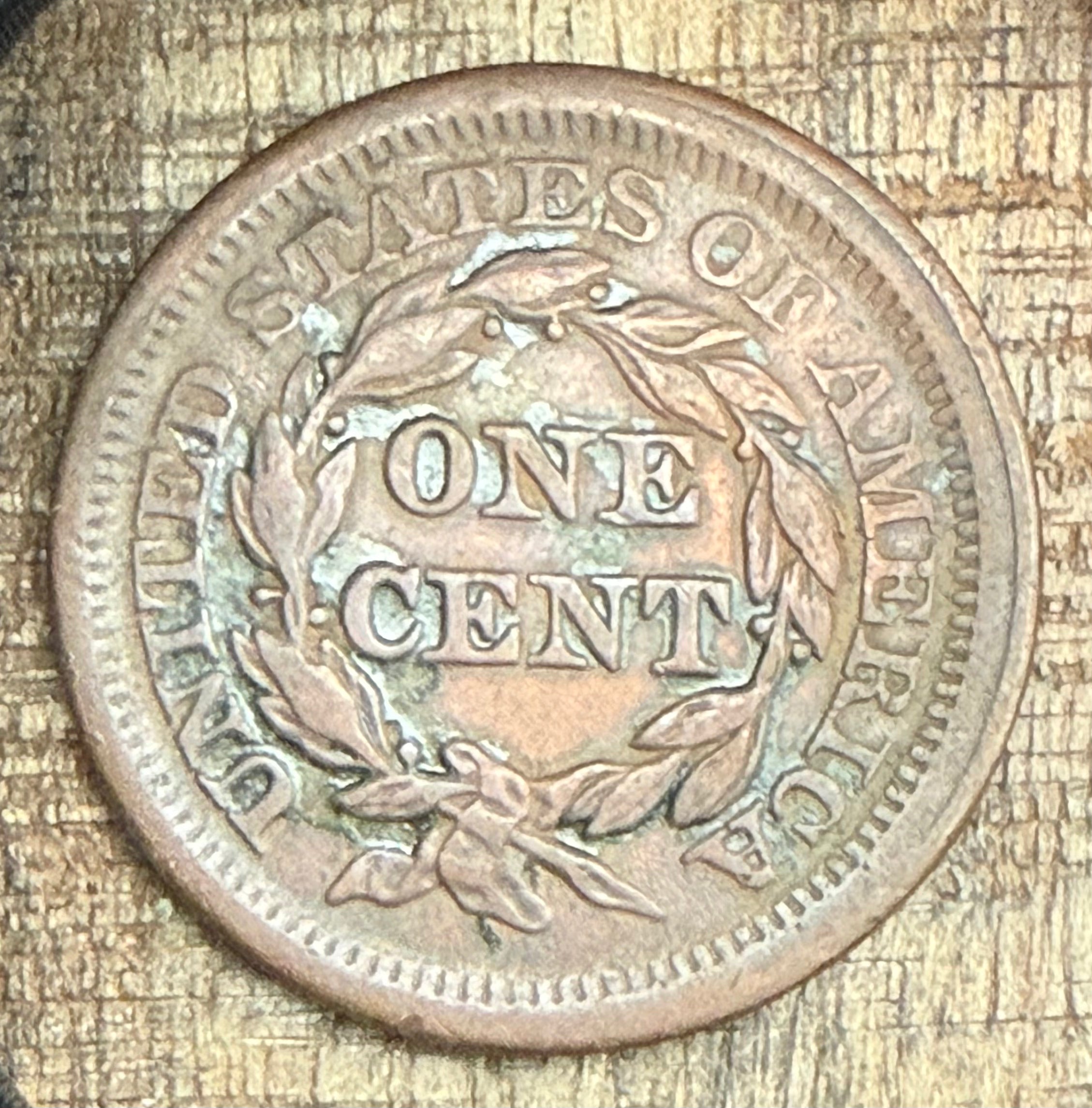 1853 1C Large Cent