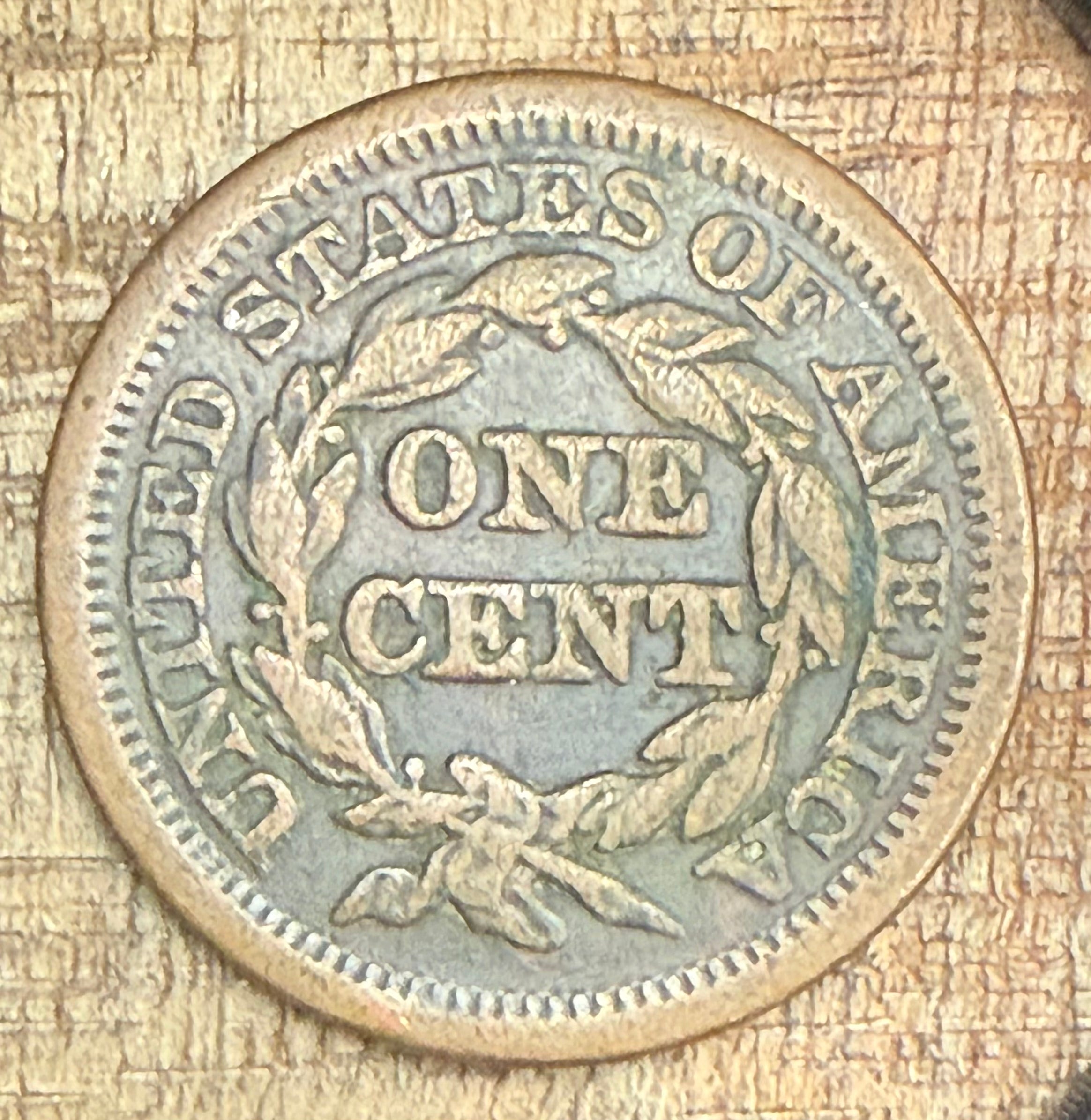 1853 1C Large Cent