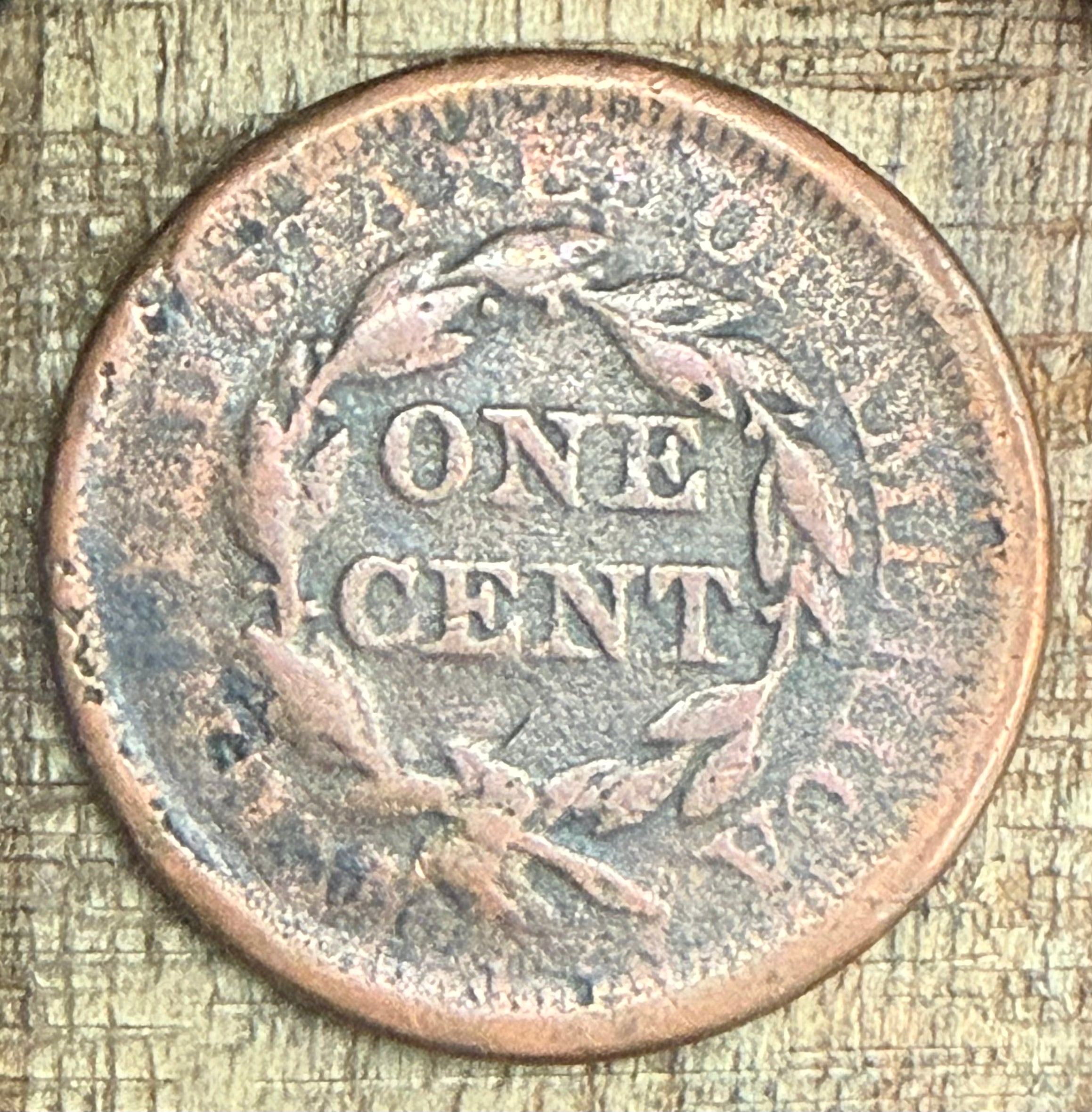1856 1C Large Cent